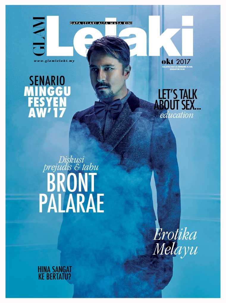 Zeve Featured in Glam Lelaki October 2017 Issue (Bront Palarae)