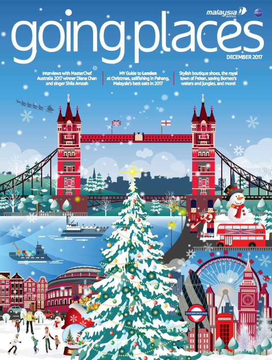 Zeve Featured in Going Places Magazine December 2017 by MAS