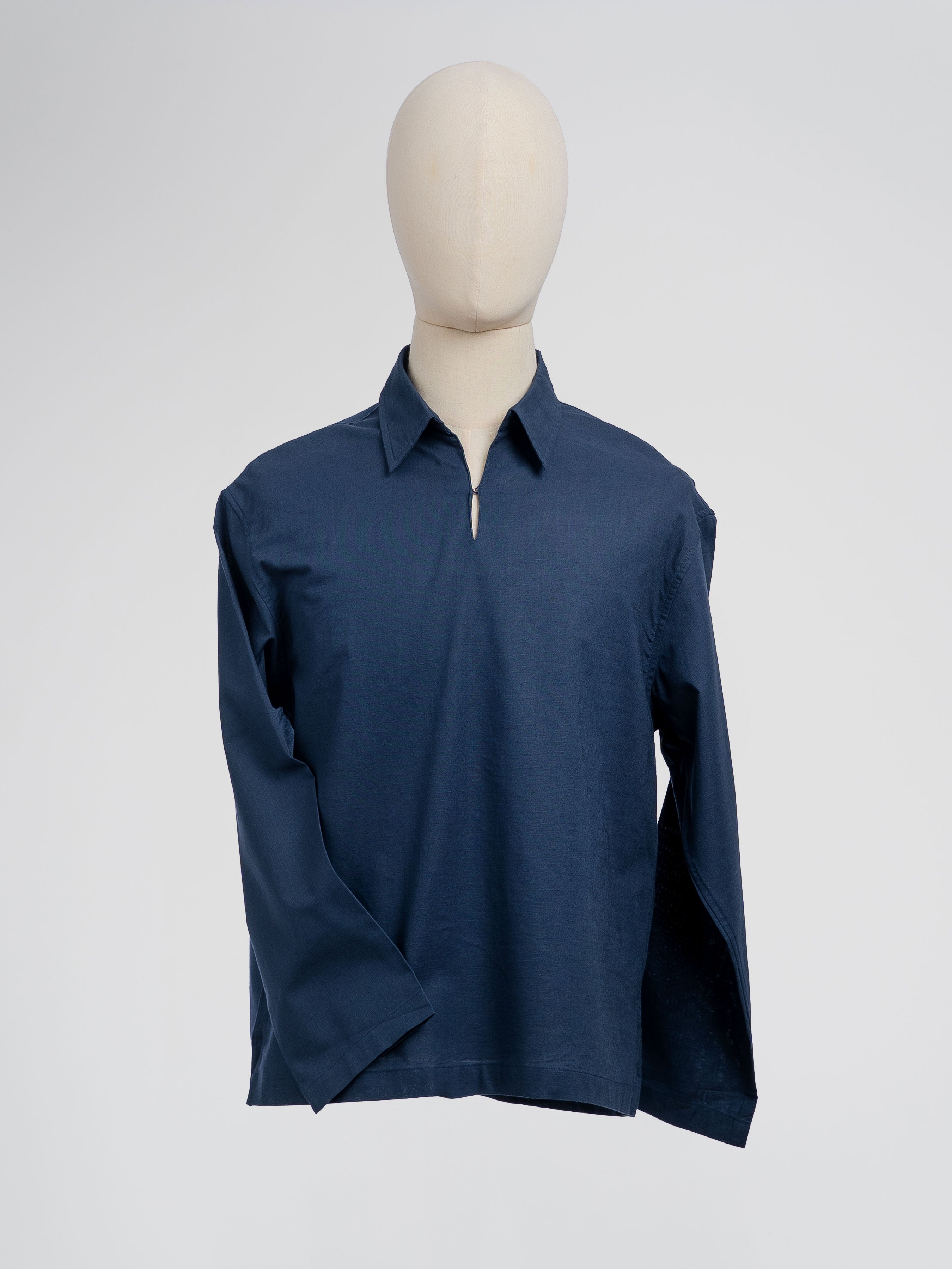 ArisLinenShirtBlue1 - Zeve
