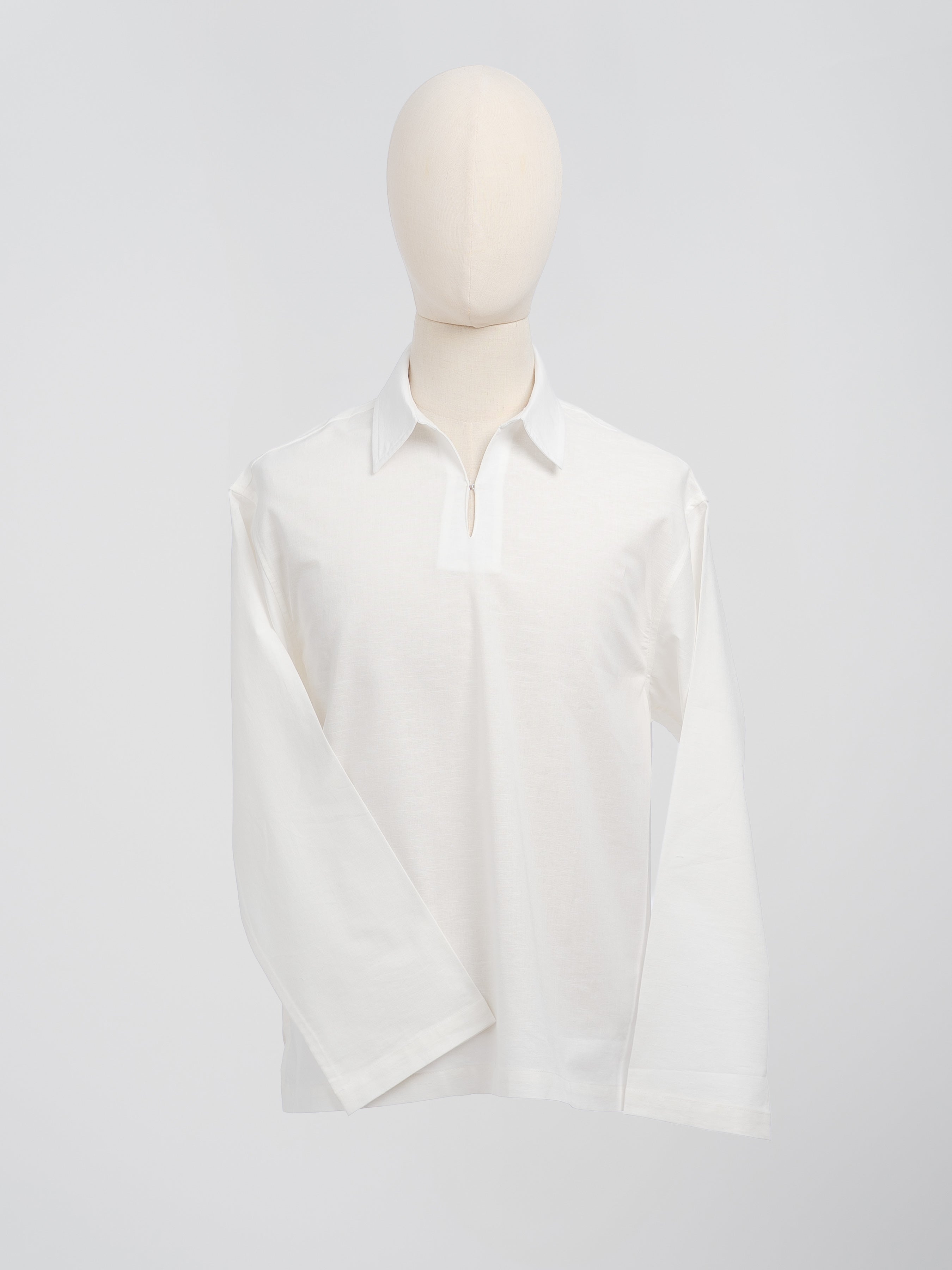 ArisLinenShirtWhite1 - Zeve