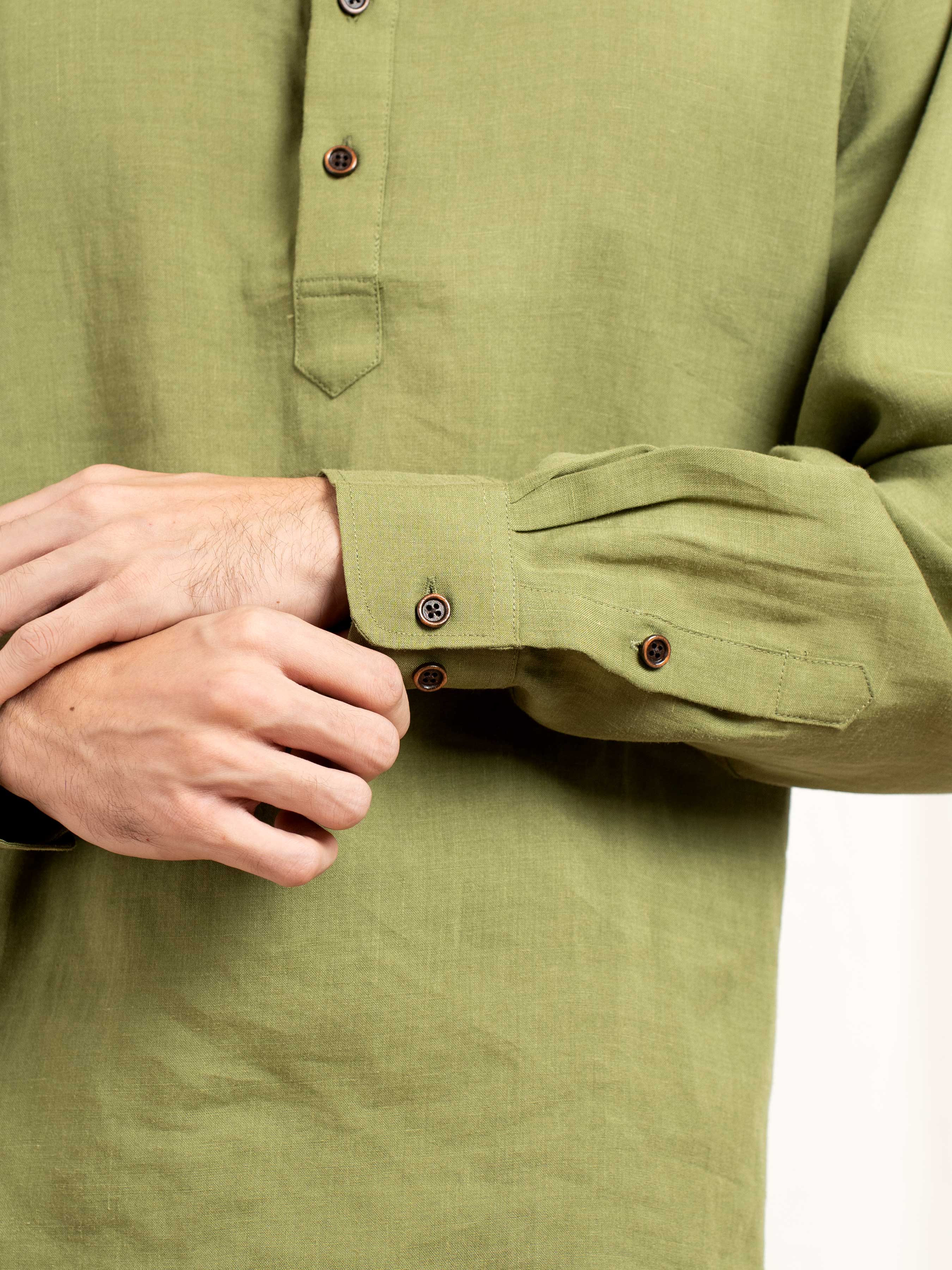 Armand Shirt - Olive Green
