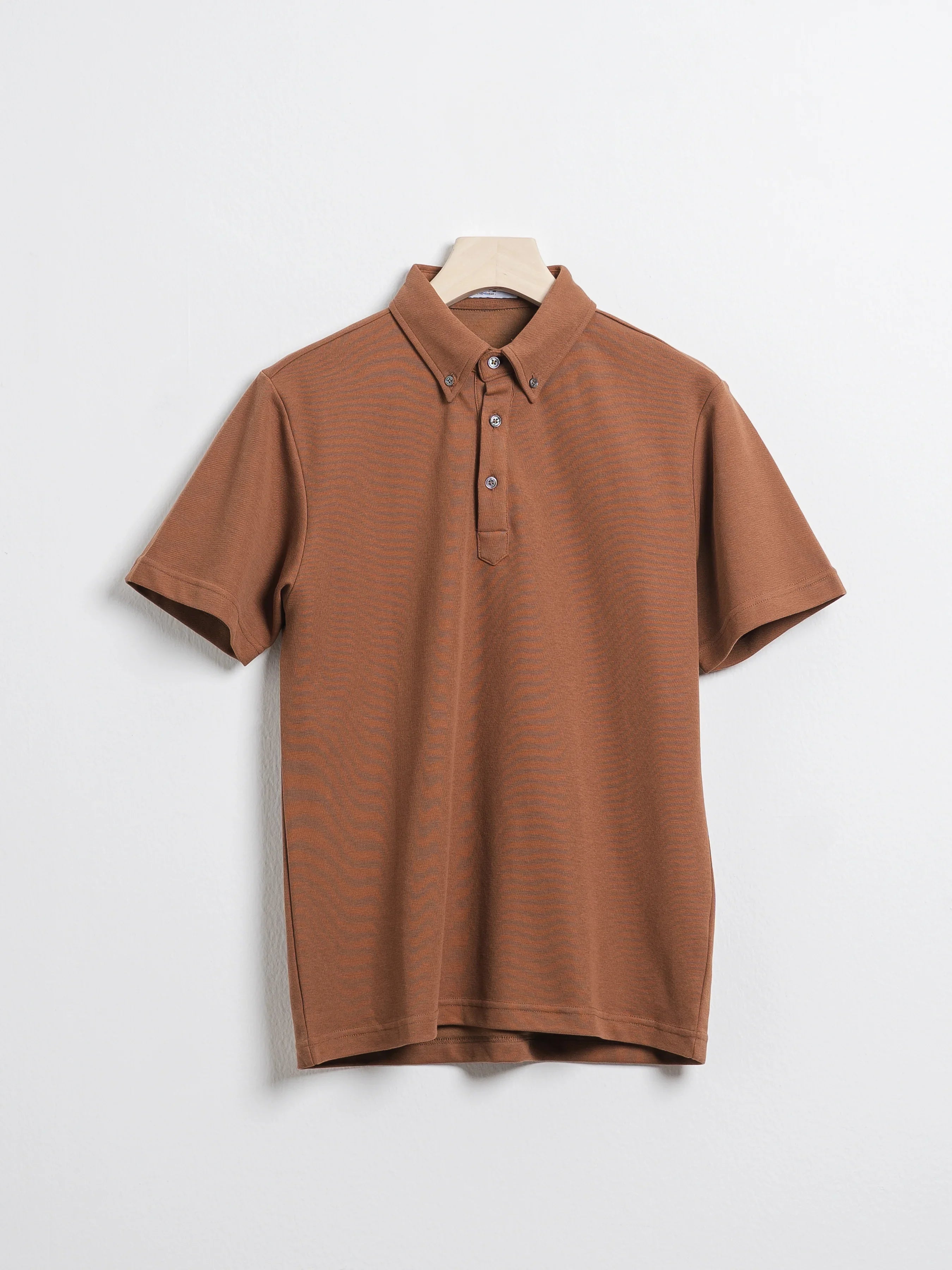 Zane Polo Tee - Brown