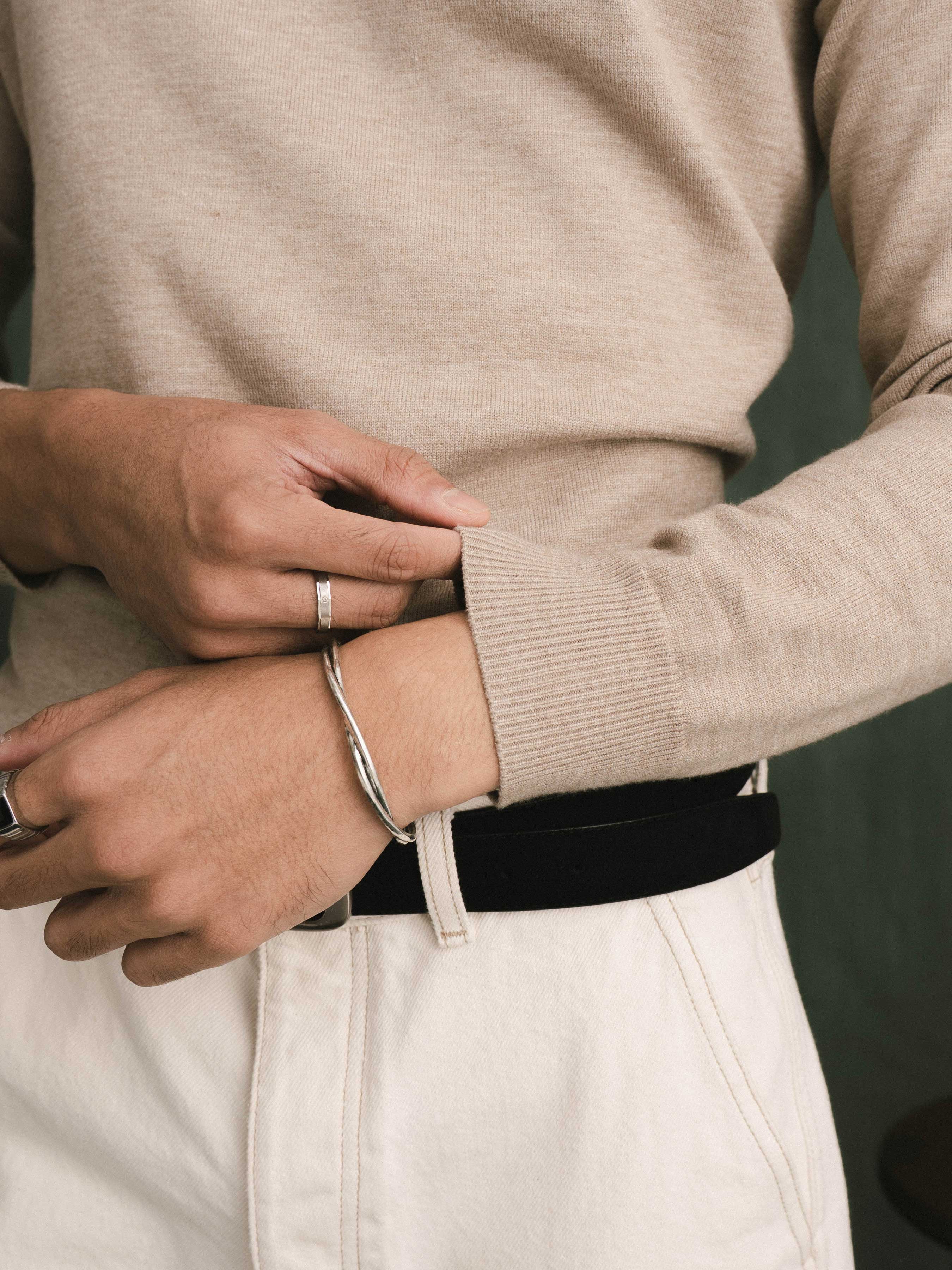 Auren Knit - Sand Quater-Zip