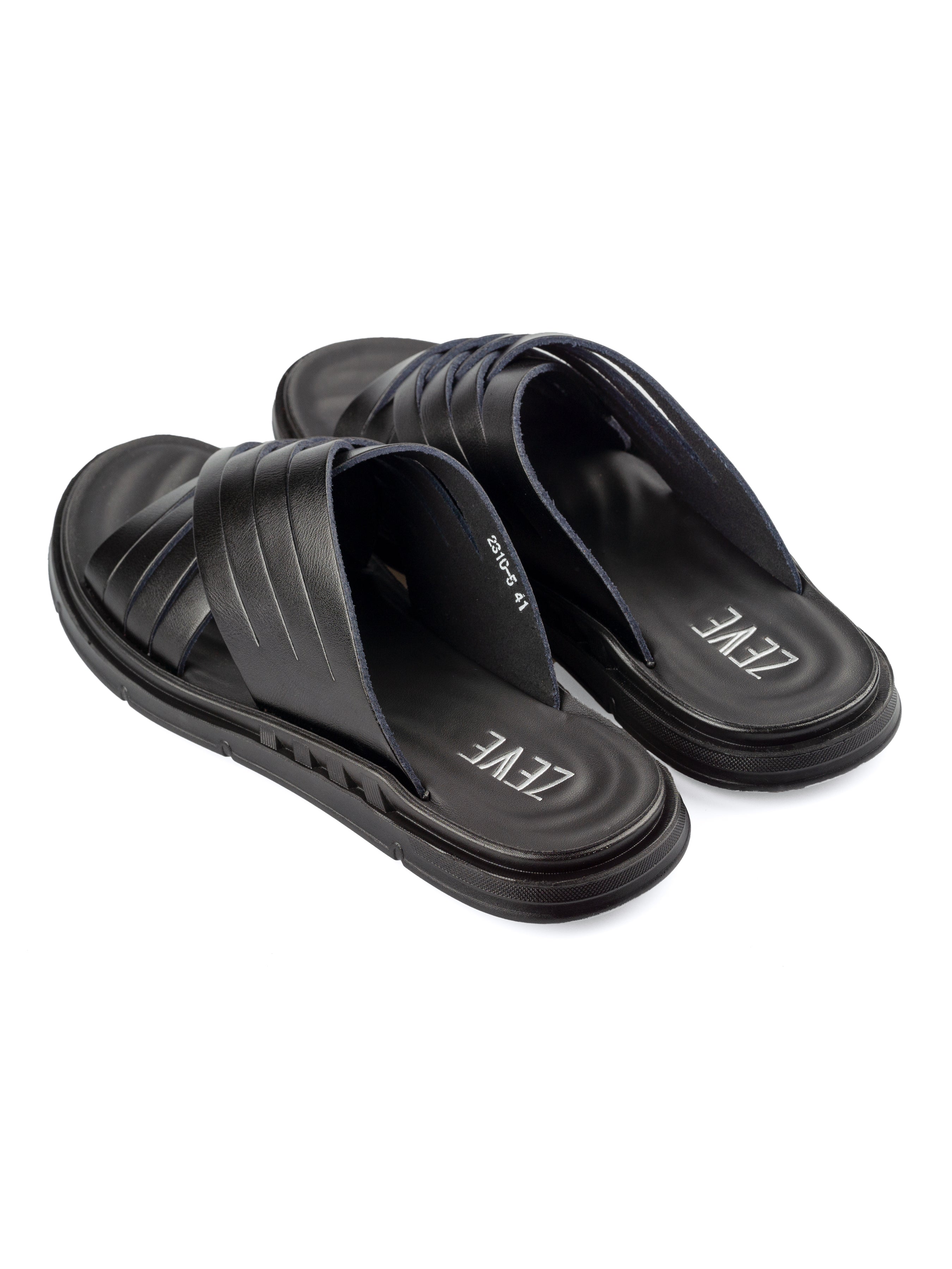 Back-FaroSandal-Black - Zeve