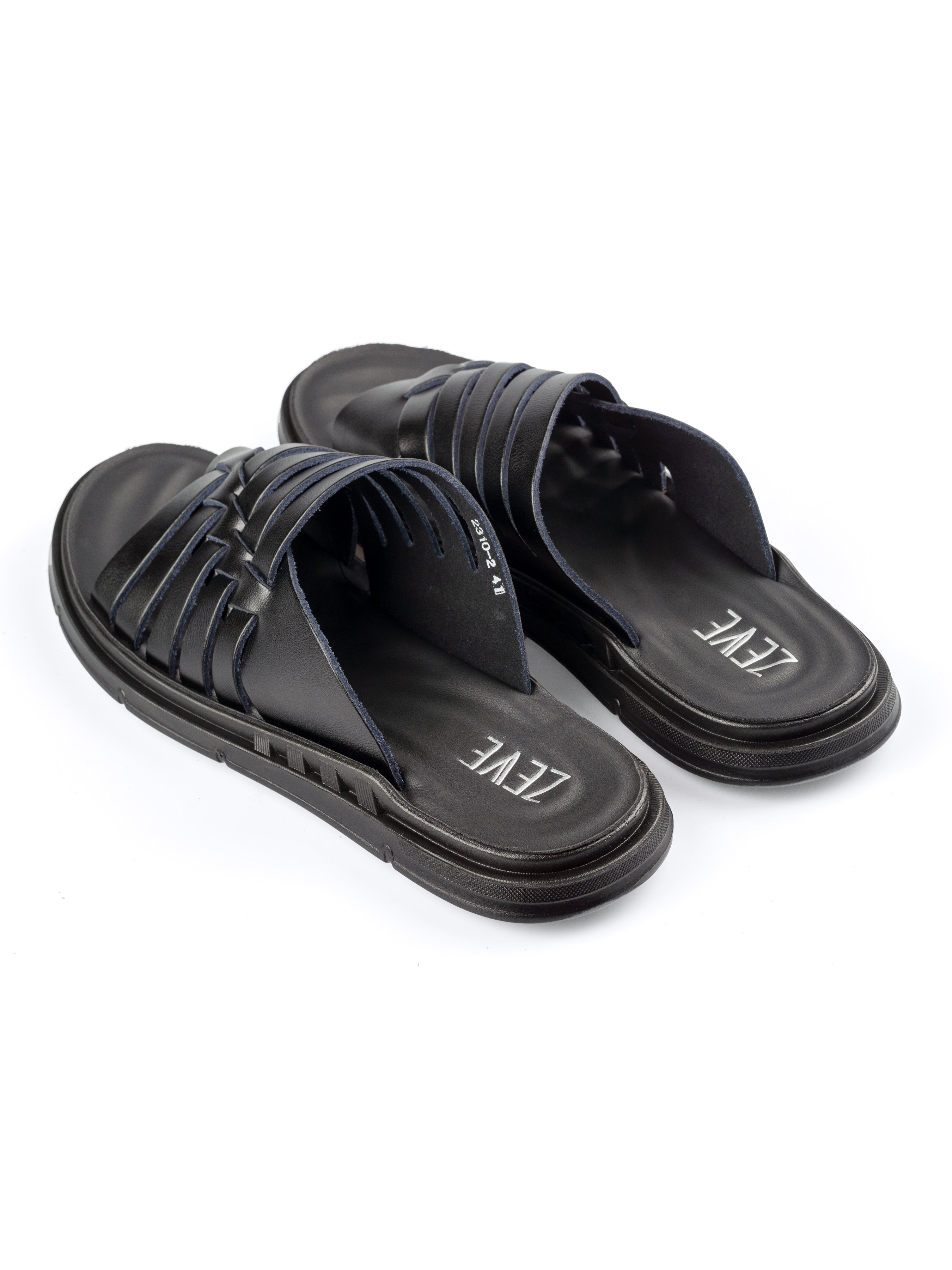 Back-NicoSandal-Black - Zeve