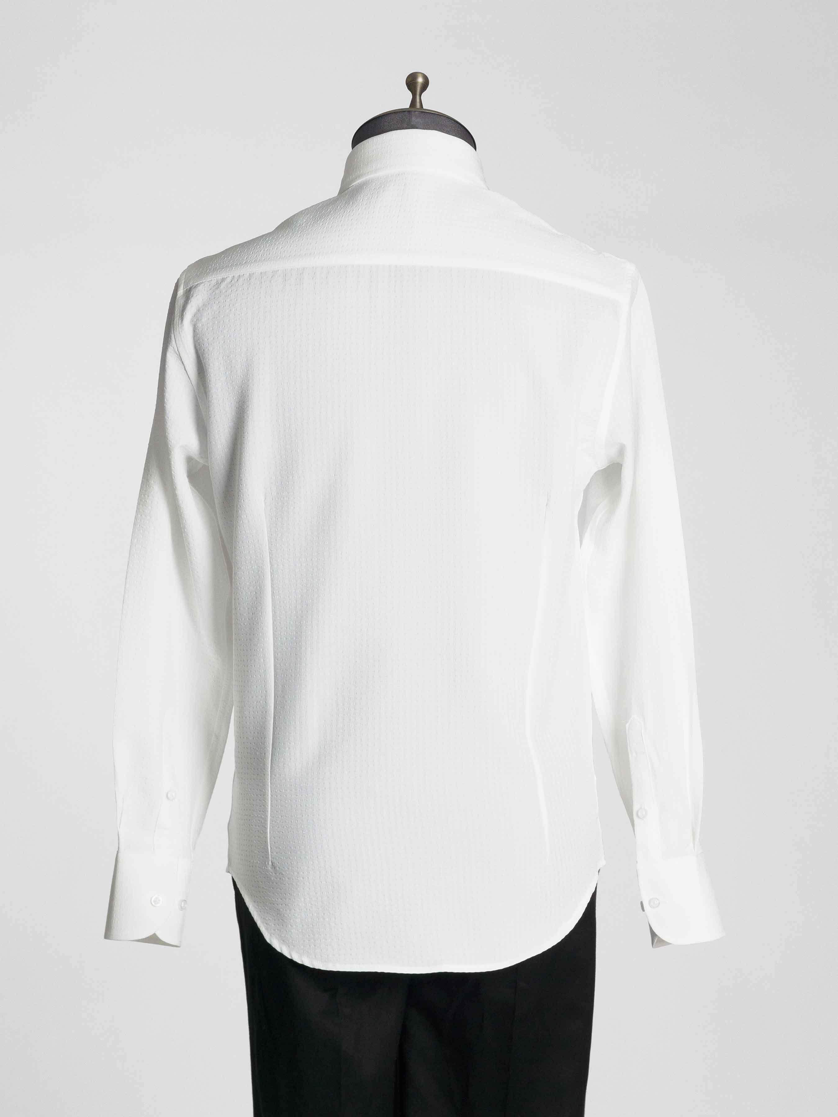 Seersucker Shirt - White