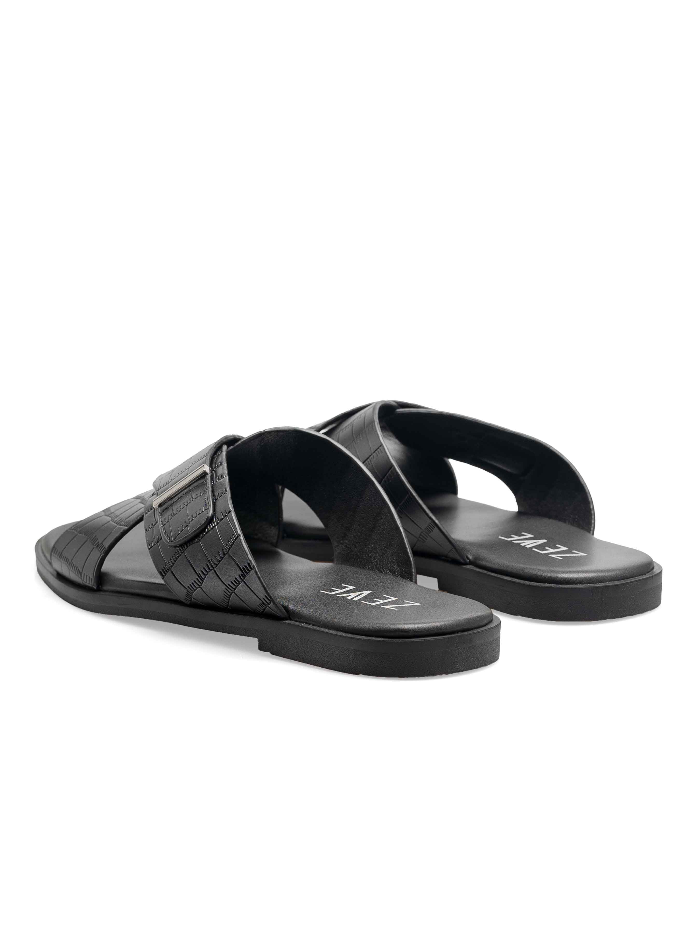 BackJavierSandalBlack - Zeve