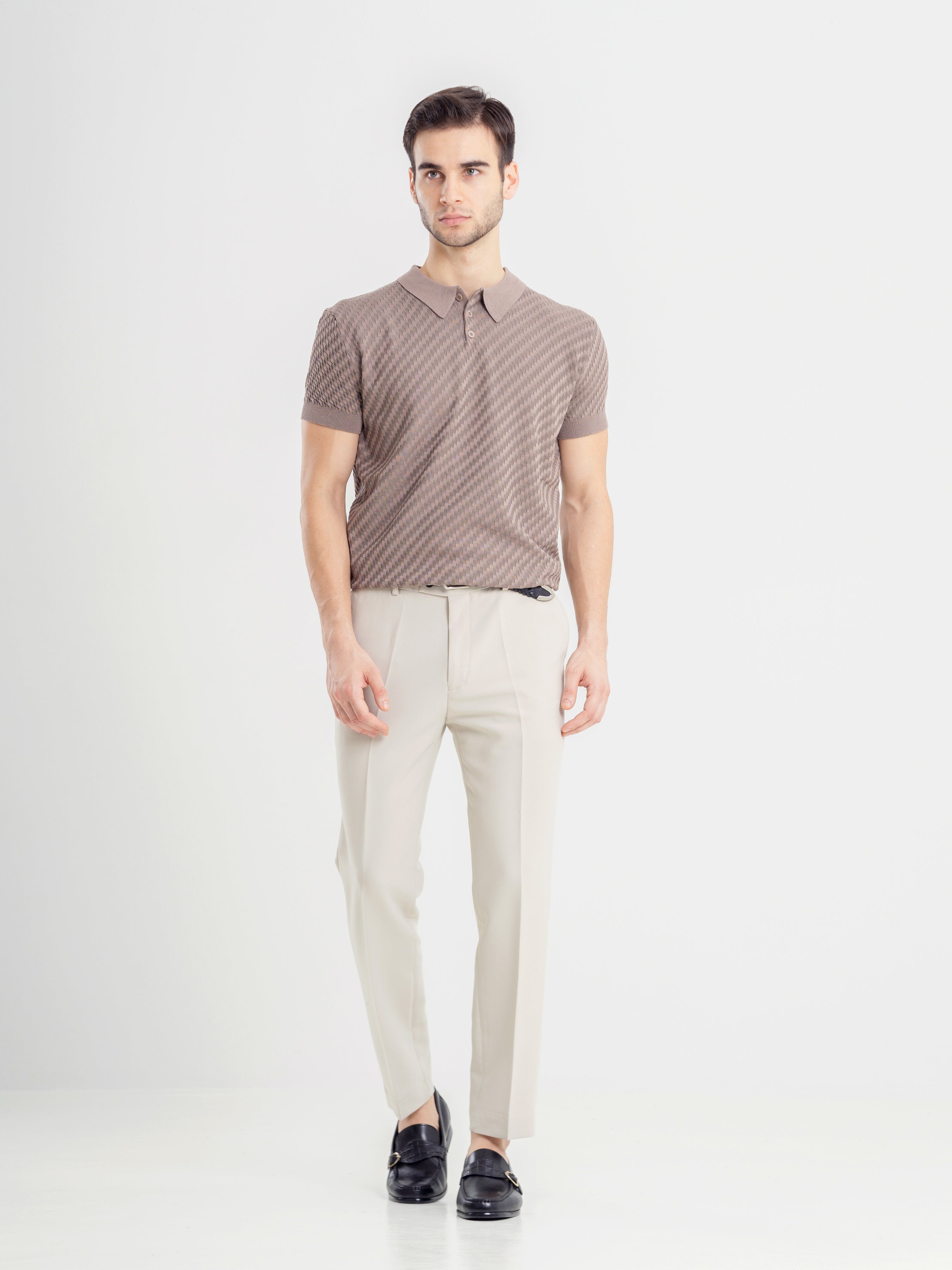 Basketweave-Knit-Polo-Tee-Macchiato_02_a534fd36-116e-43da-9e1d-cb227e07a7aa - Zeve
