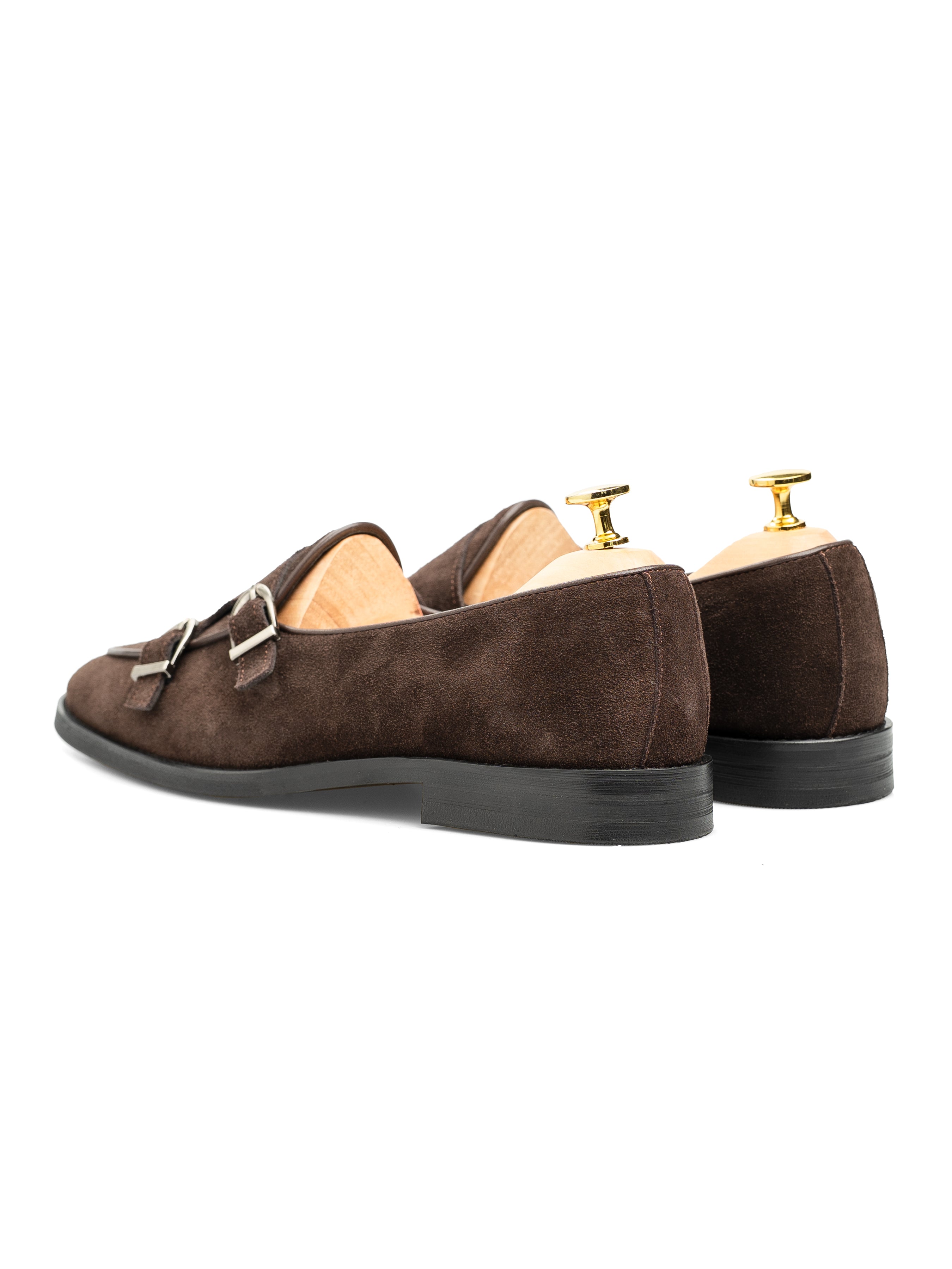 Bellmonk Loafer - Tobacco Brown Suede