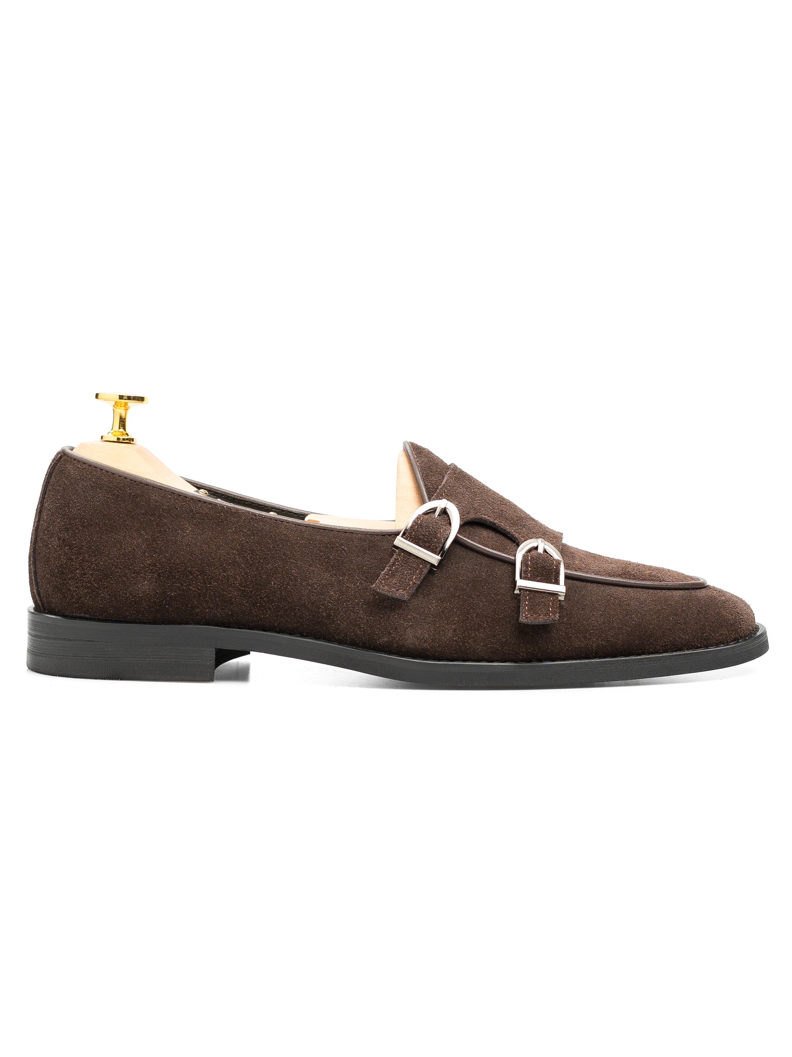 Bellmonk Loafer - Tobacco Brown Suede