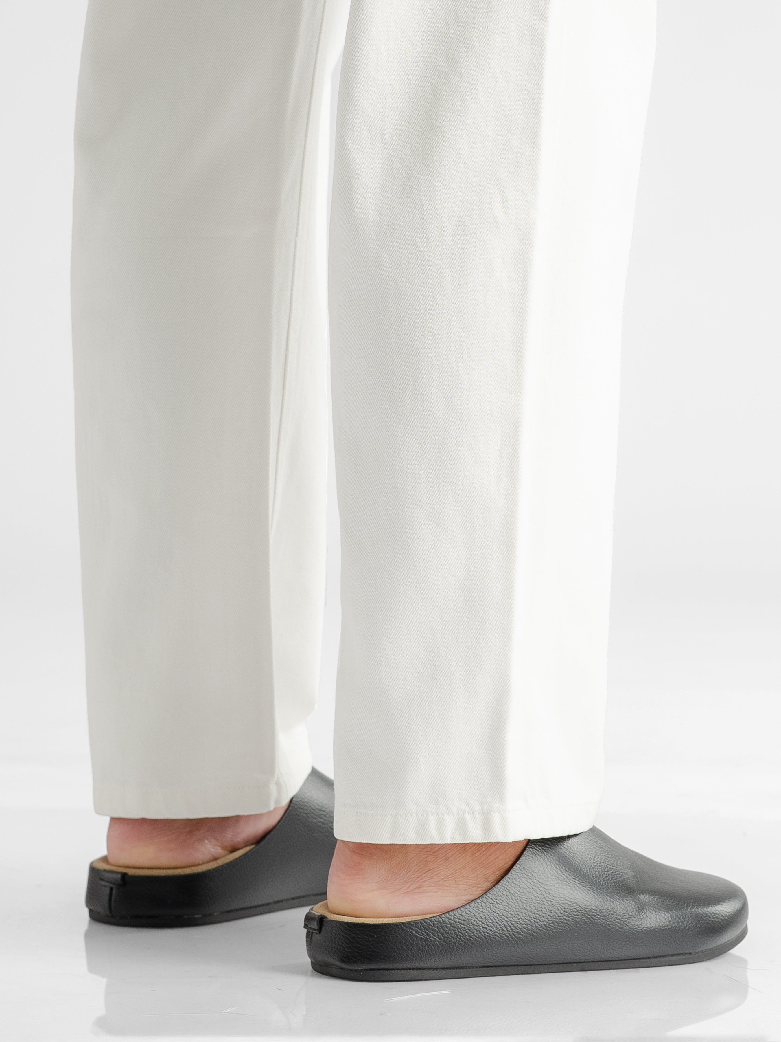 Palermo High Waisted Jeans - White (Wide Fit)