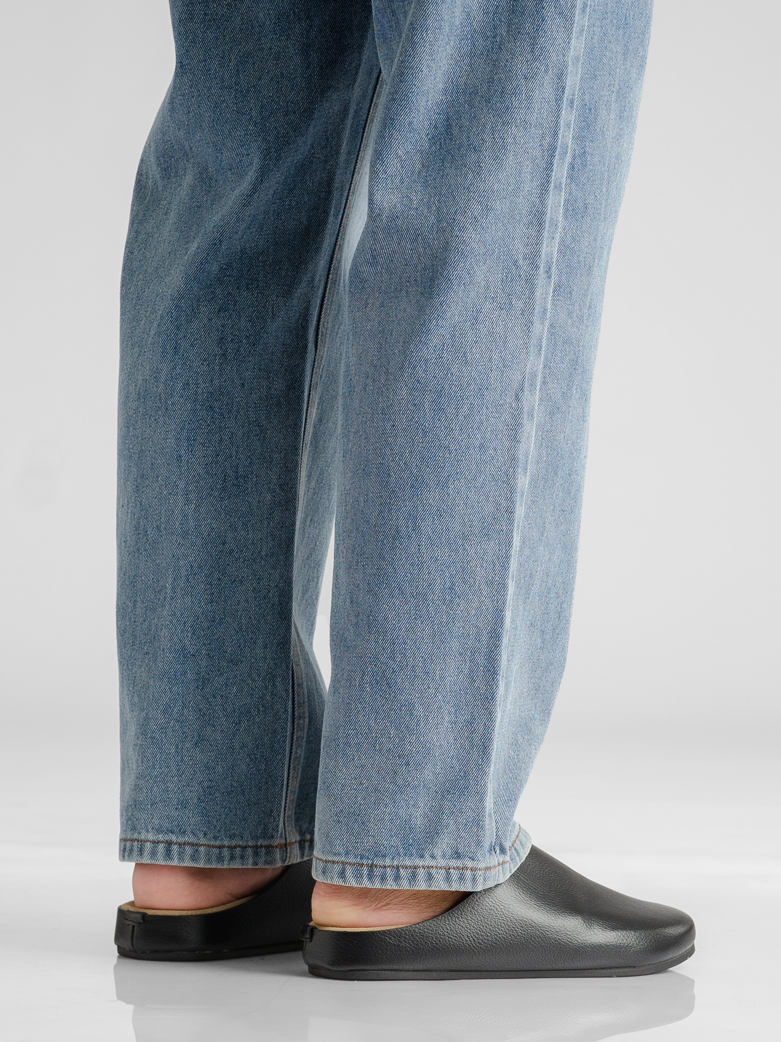 Palermo High Waisted Jeans - Light Blue (Wide Fit)