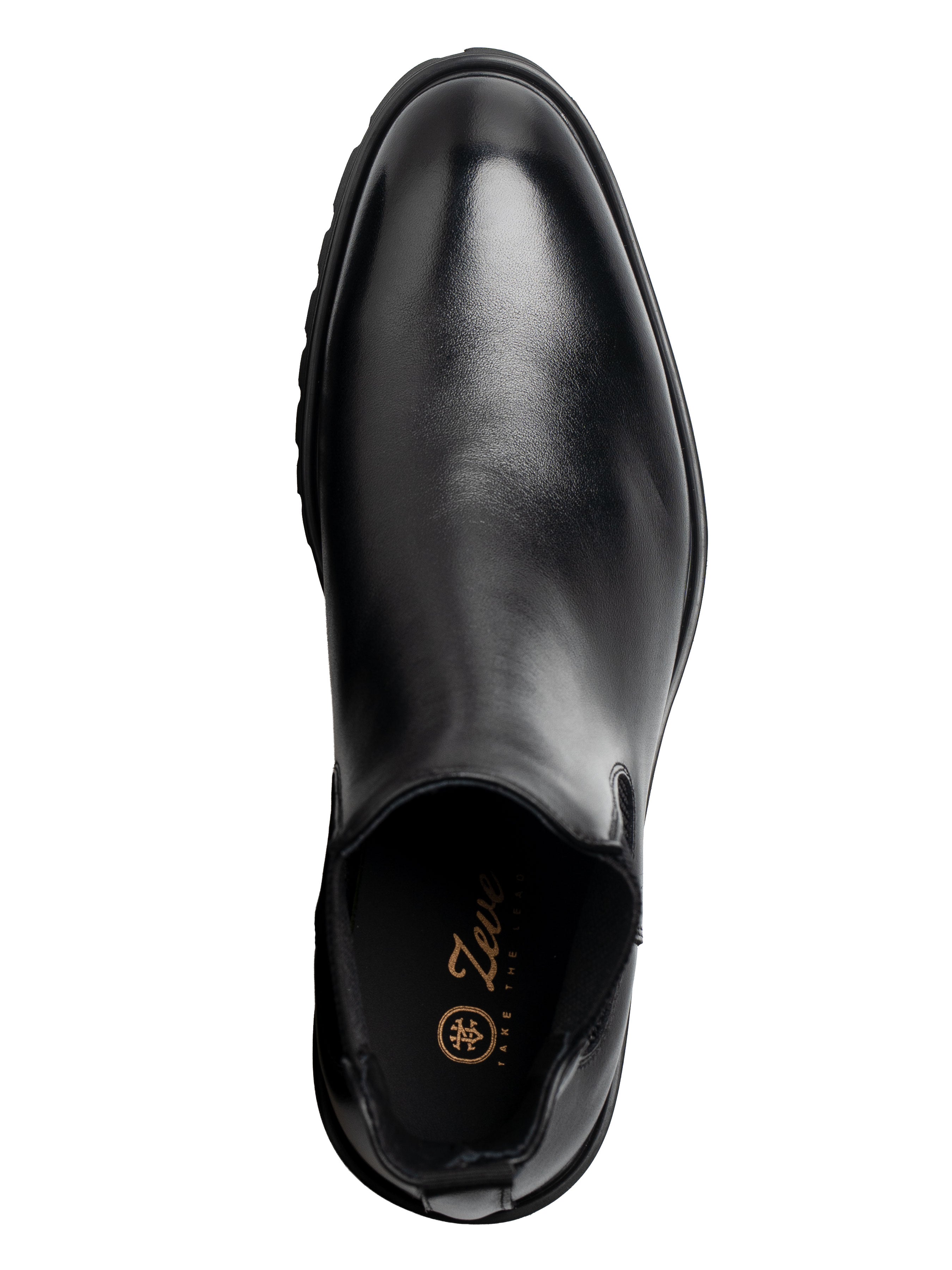 Braxon Chelsea Boots - Solid Black (Brava Sole)