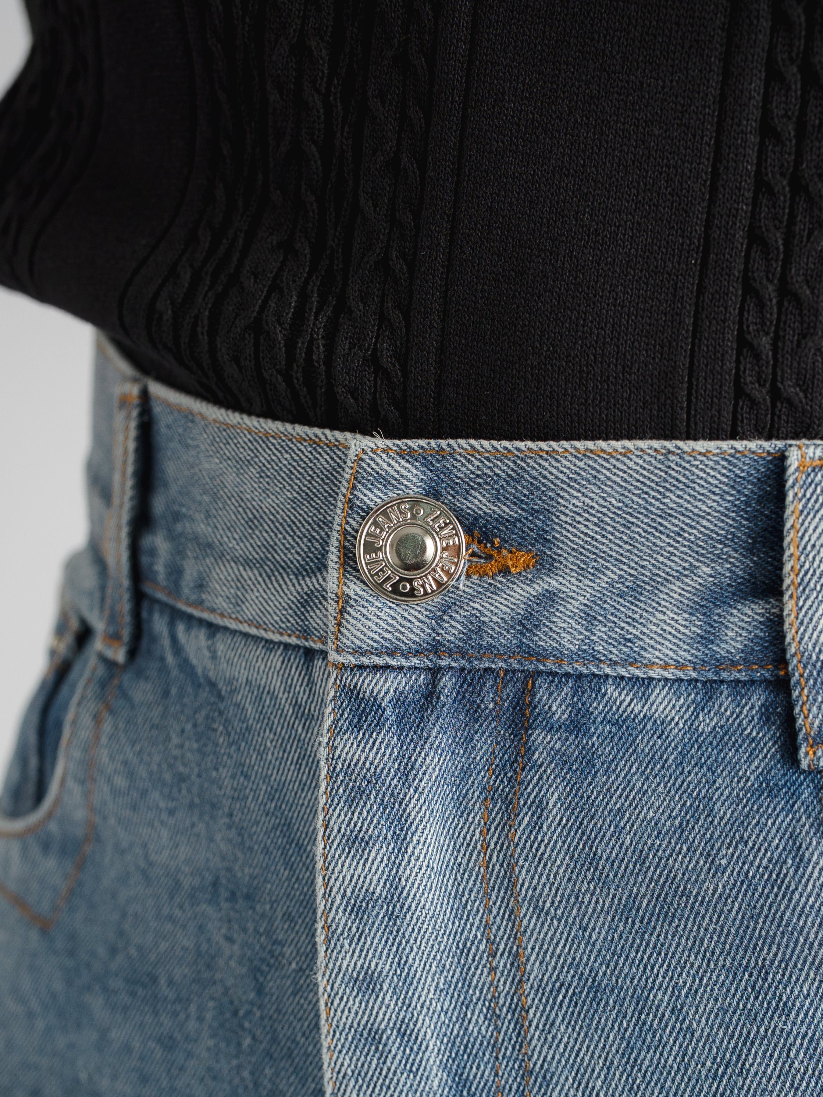 Palermo High Waisted Jeans - Light Blue (Wide Fit)