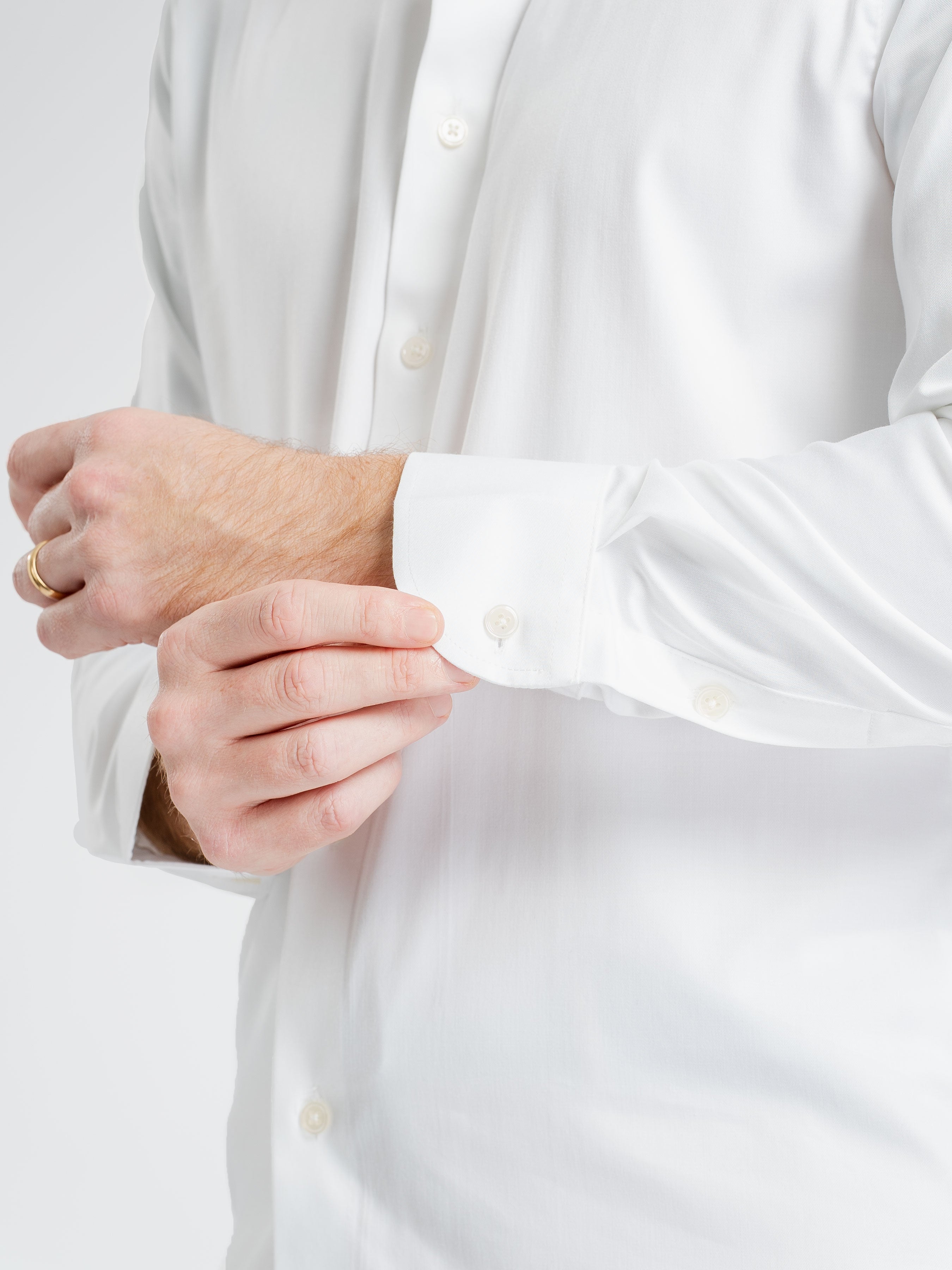 Capri Formal Shirt - White Windsor Collar