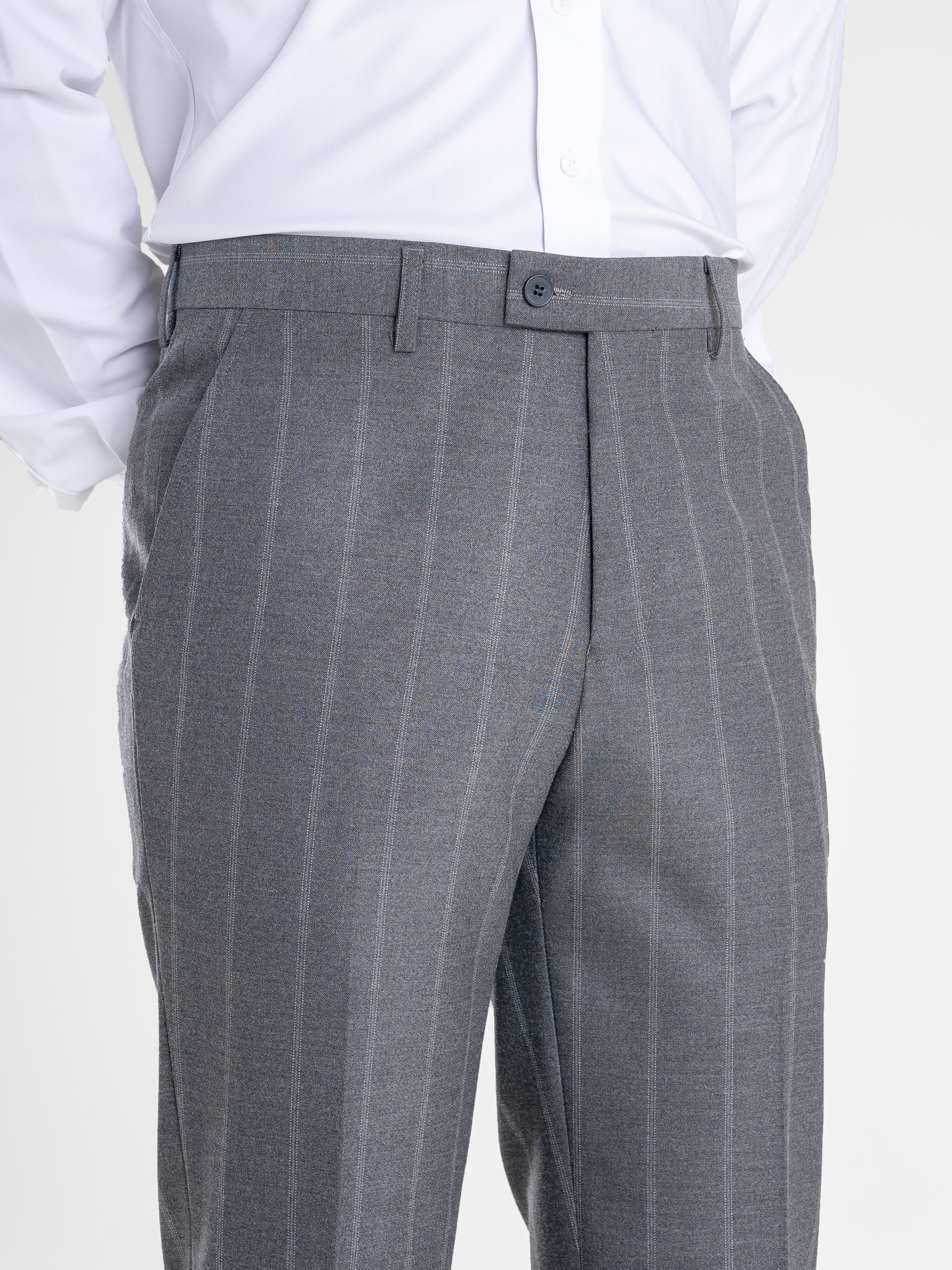 Closeup-Grey-Wide-Stripes - Zeve