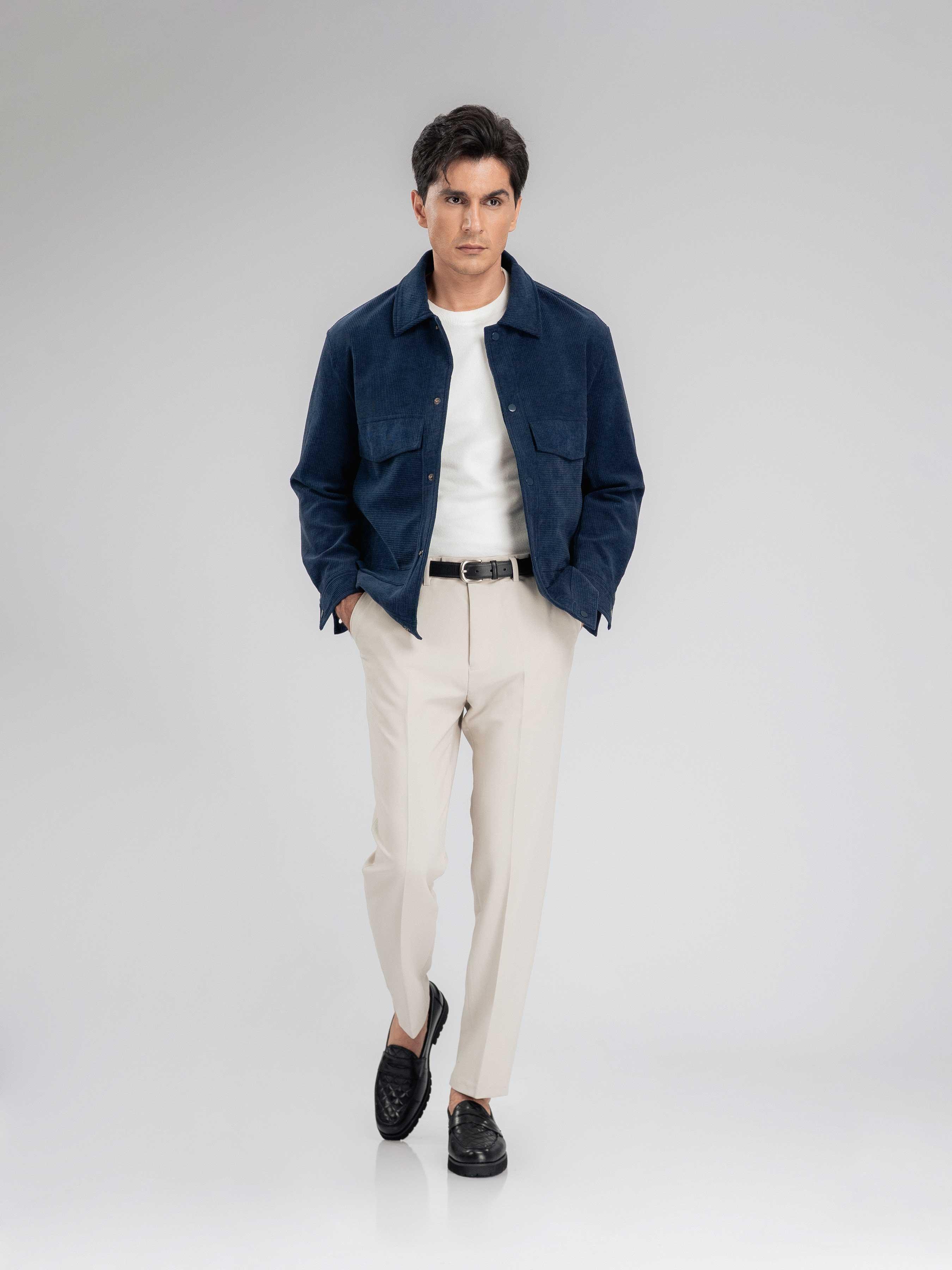 CorduroyJacketNavyFull1 - Zeve