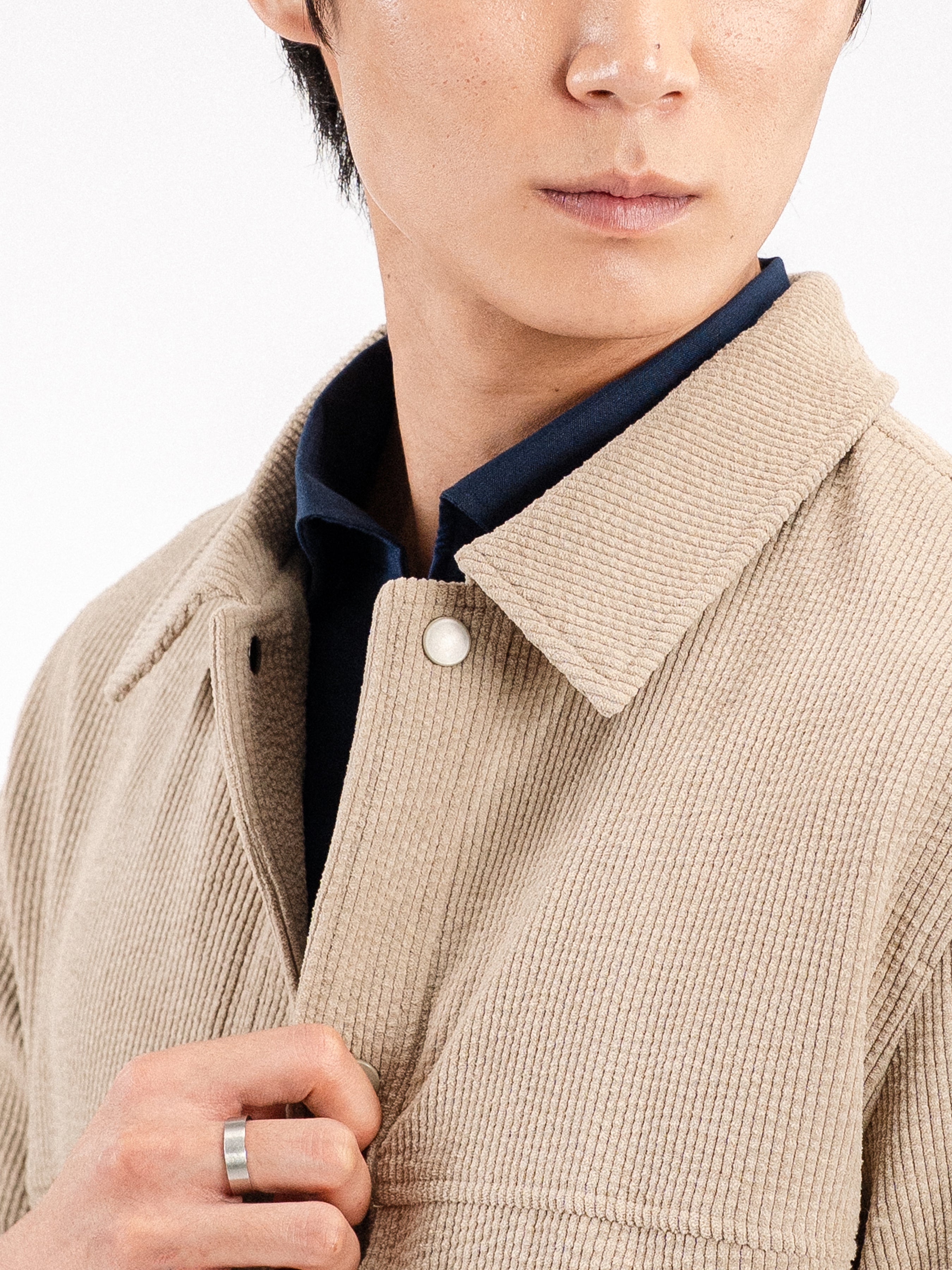 Corduroy Jacket - Taupe