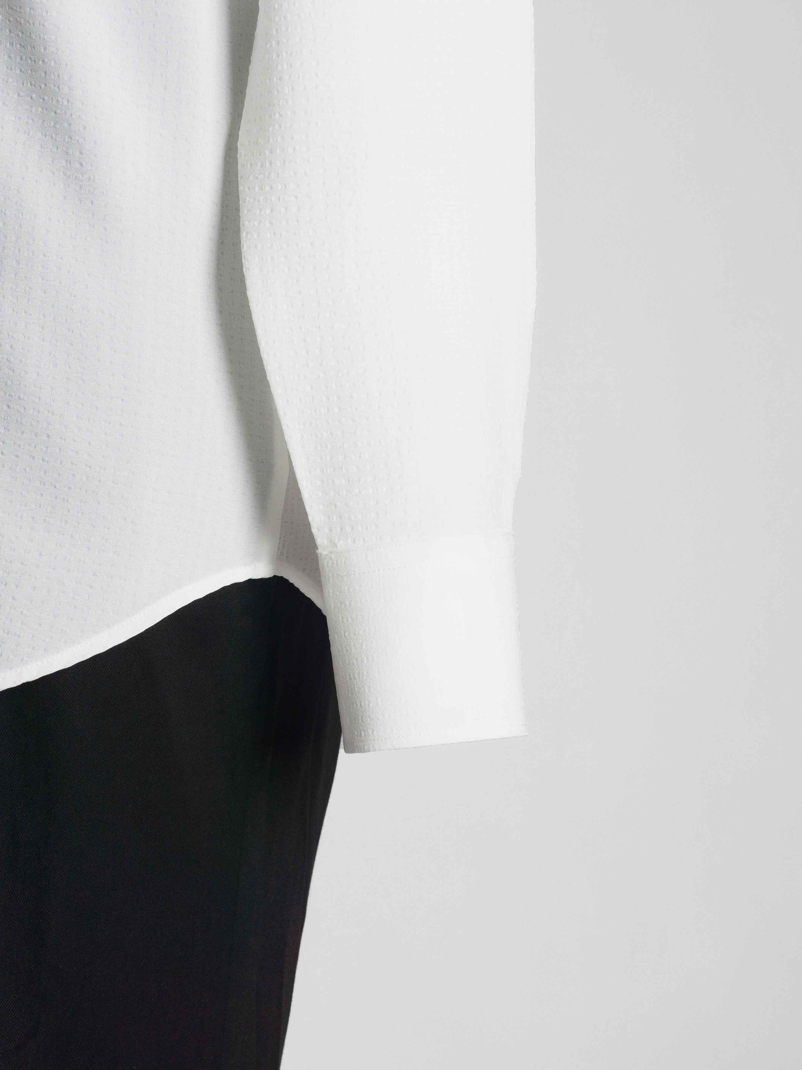 Seersucker Shirt - White