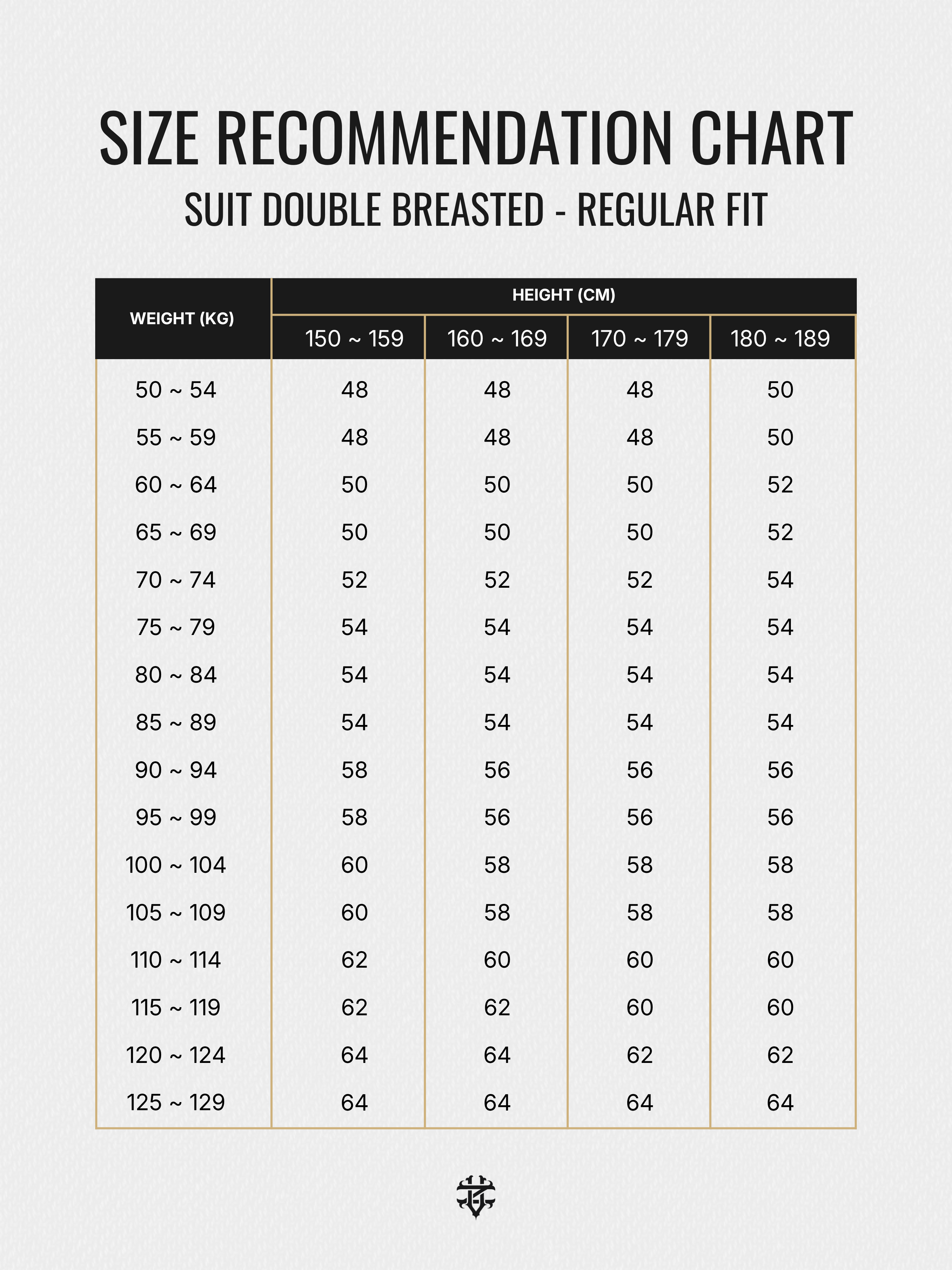 Double Breasted Suit Blazer - Midnight Black (Regular Fit)