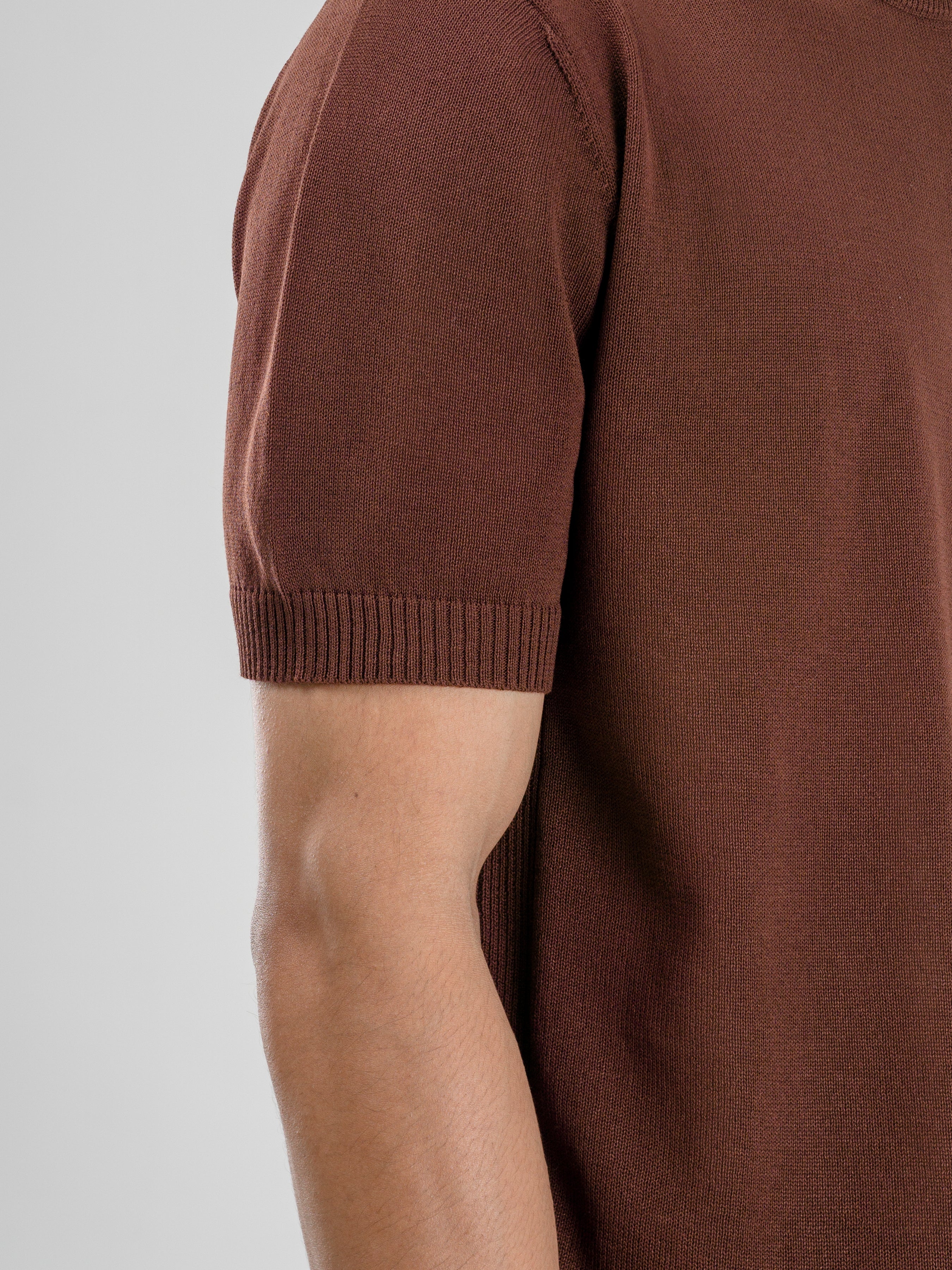 Dany-Round-Neck-Tee-Coffee_05 - Zeve