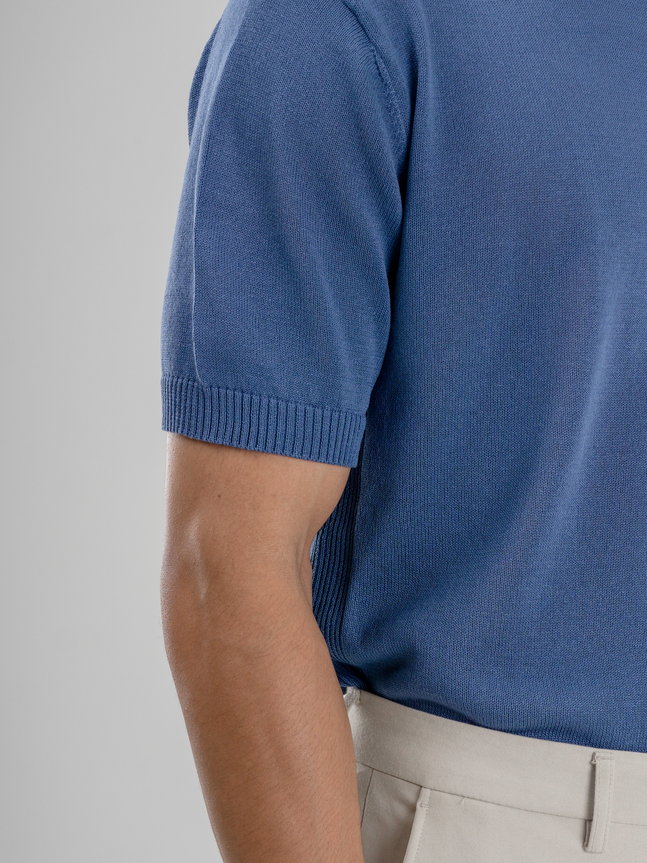 Dany-Round-Neck-Tee-Steel-Blue_05 - Zeve