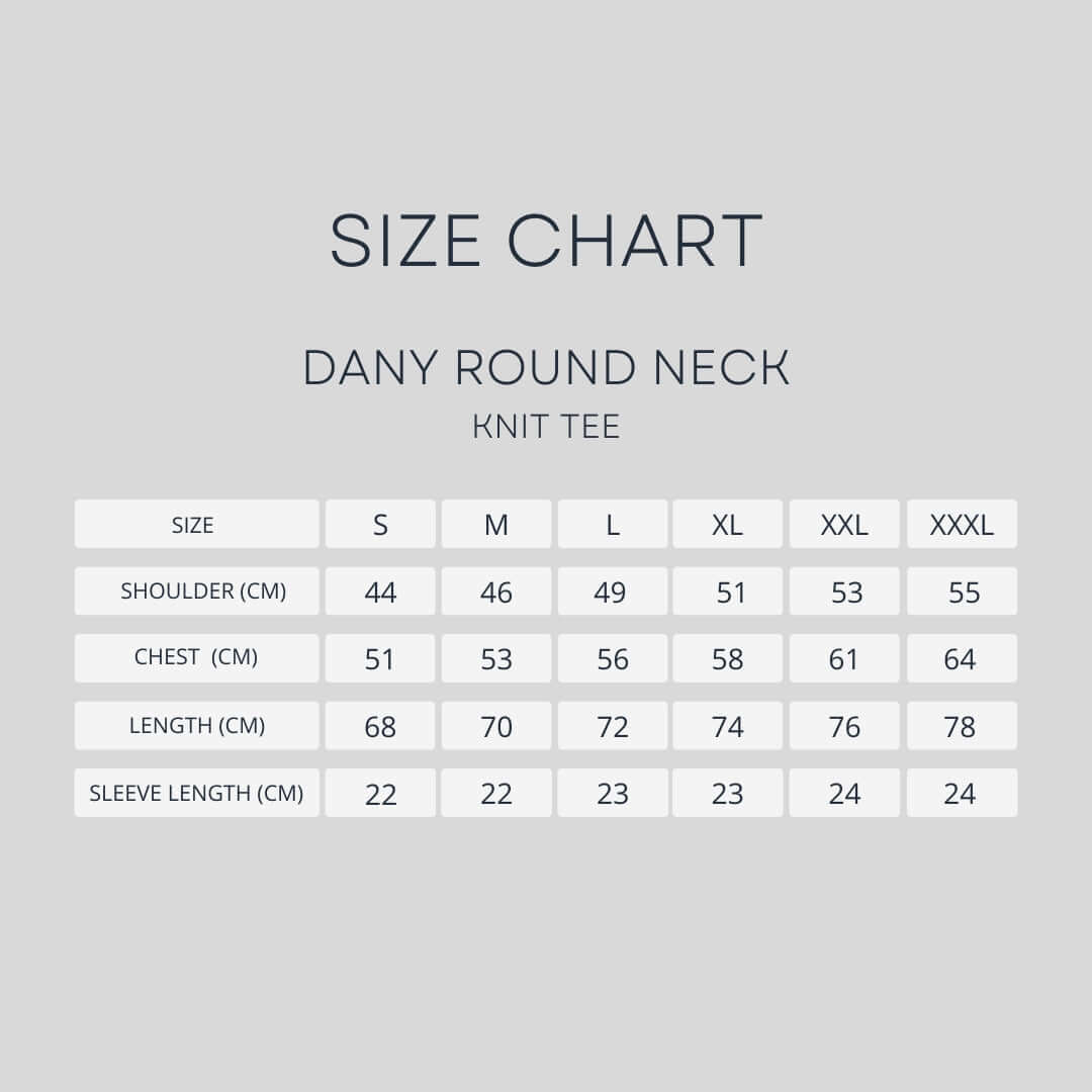 Dany Round Neck Knit Tee - White