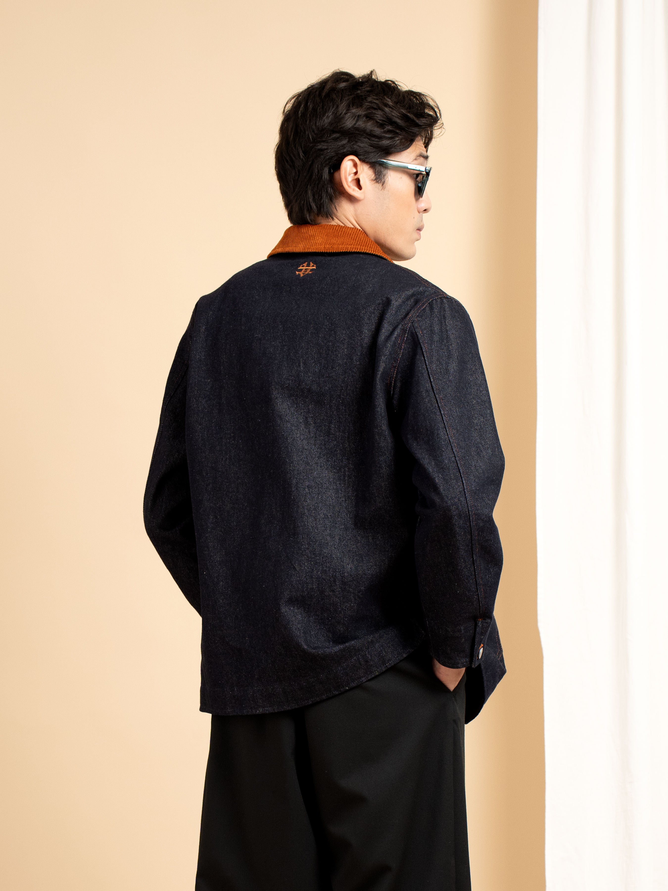 Denim Chore Jacket - Indigo Blue