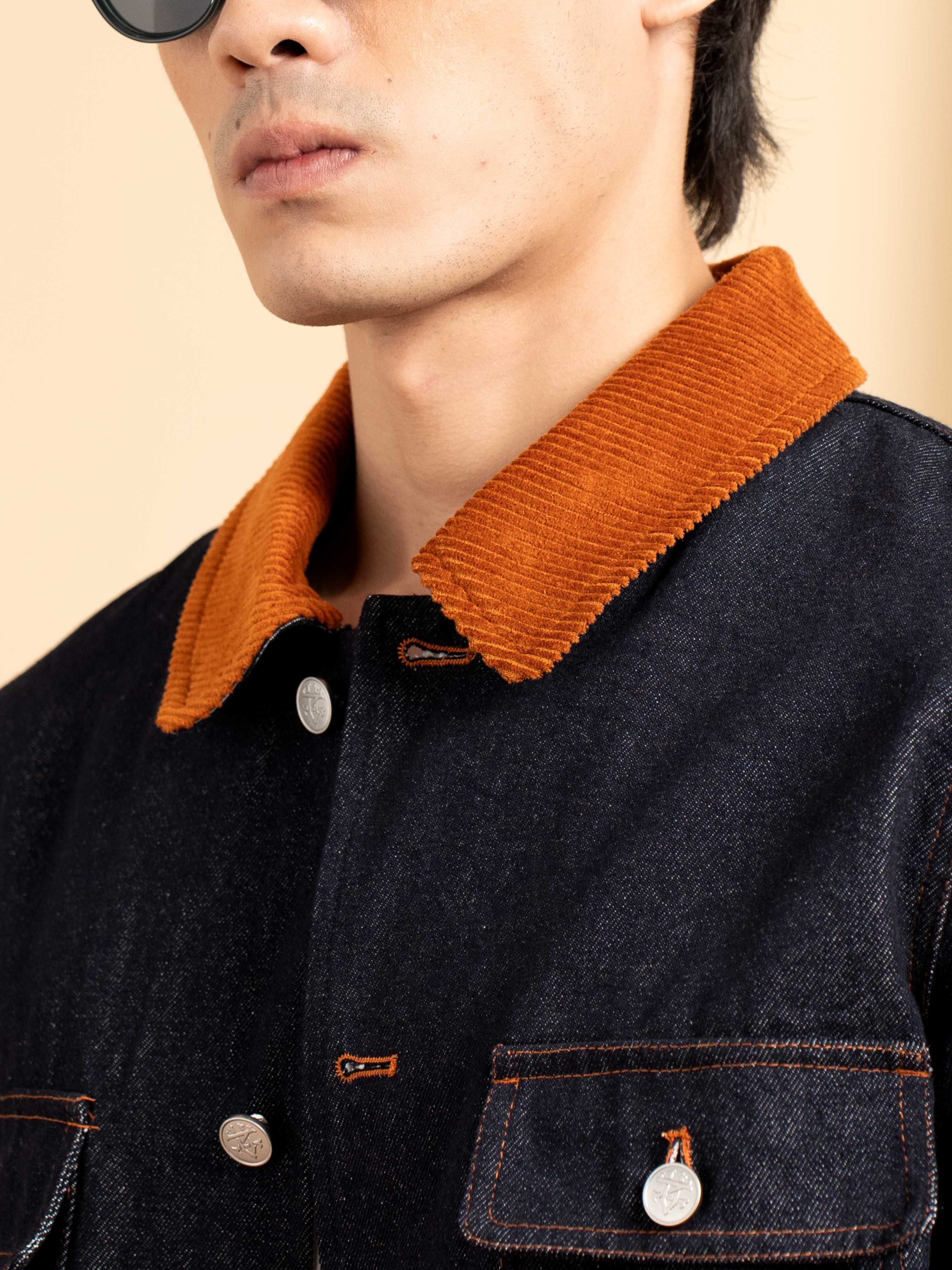 Denim Chore Jacket - Indigo Blue