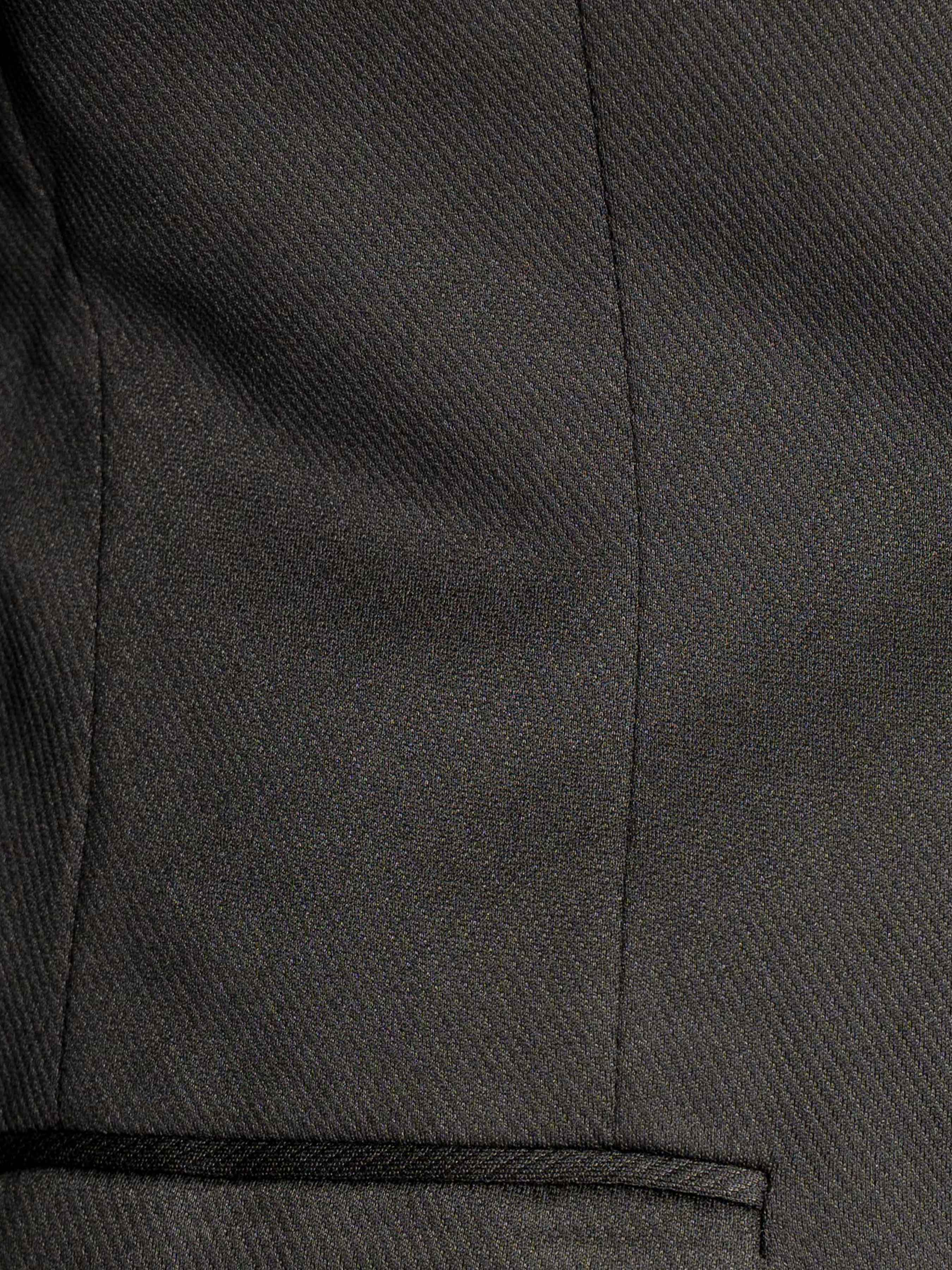 Double Breasted Suit Blazer – Onxy Black (Peak Lapel)