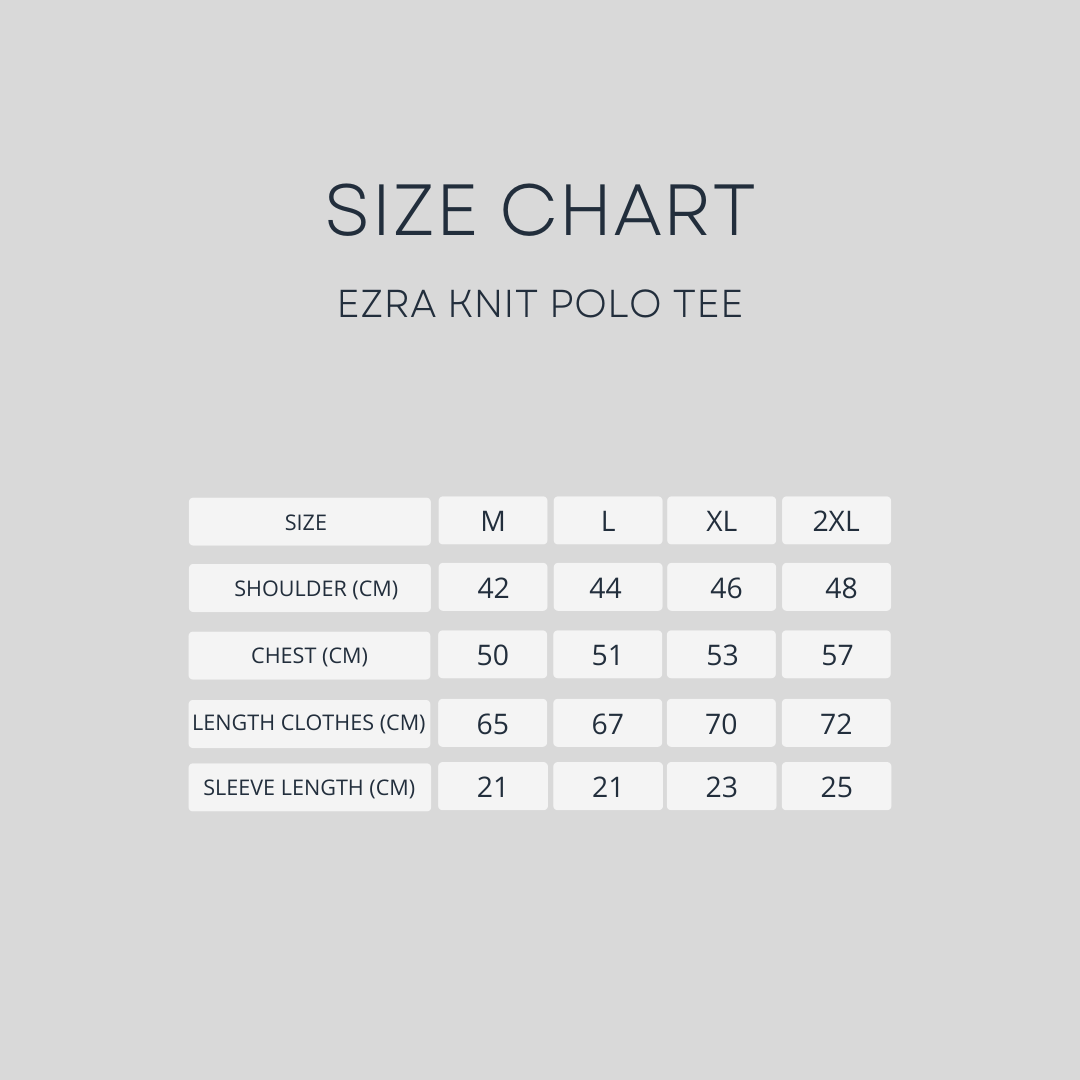 Ezra Knit Polo Tee - Black