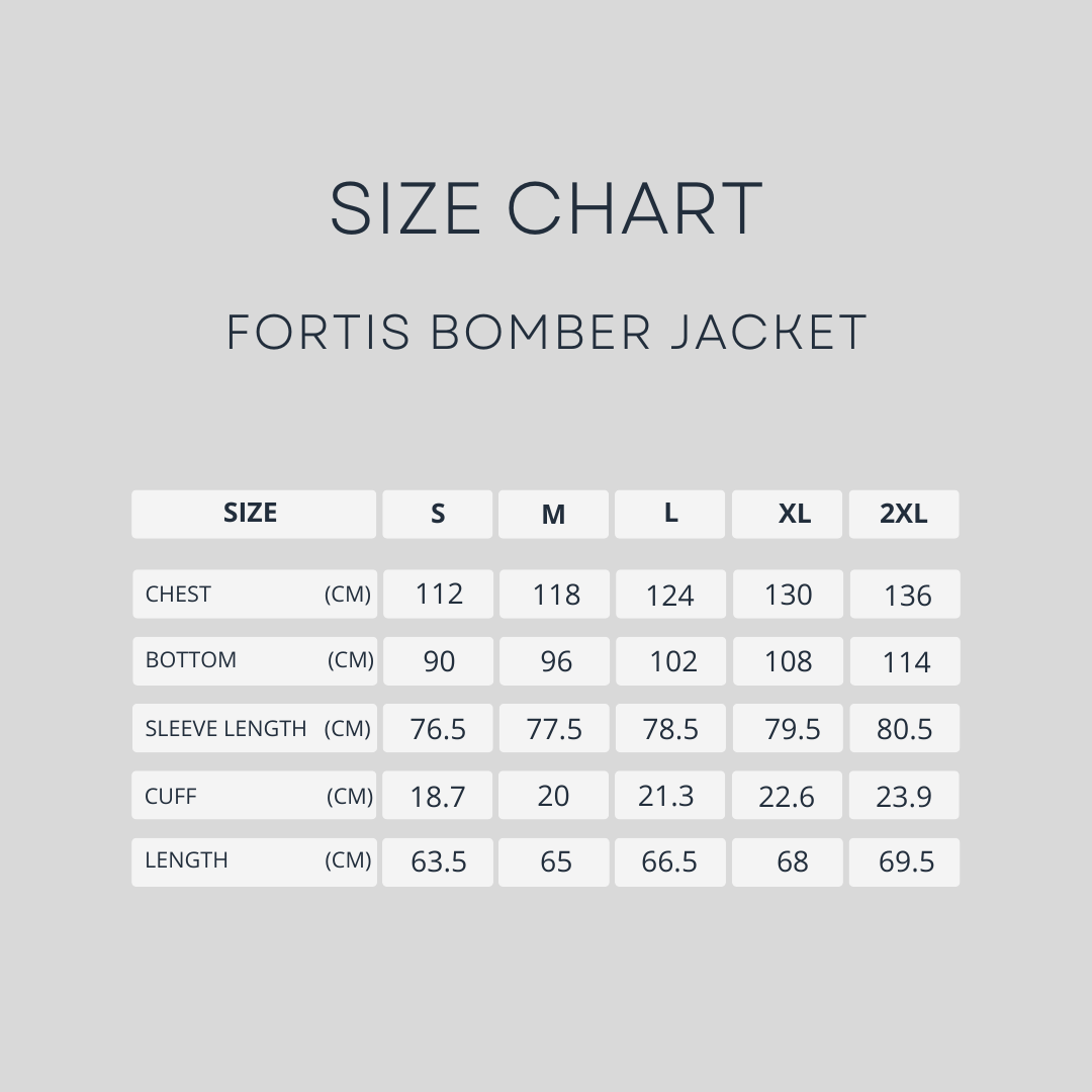 Fortis Bomber Jacket - Black