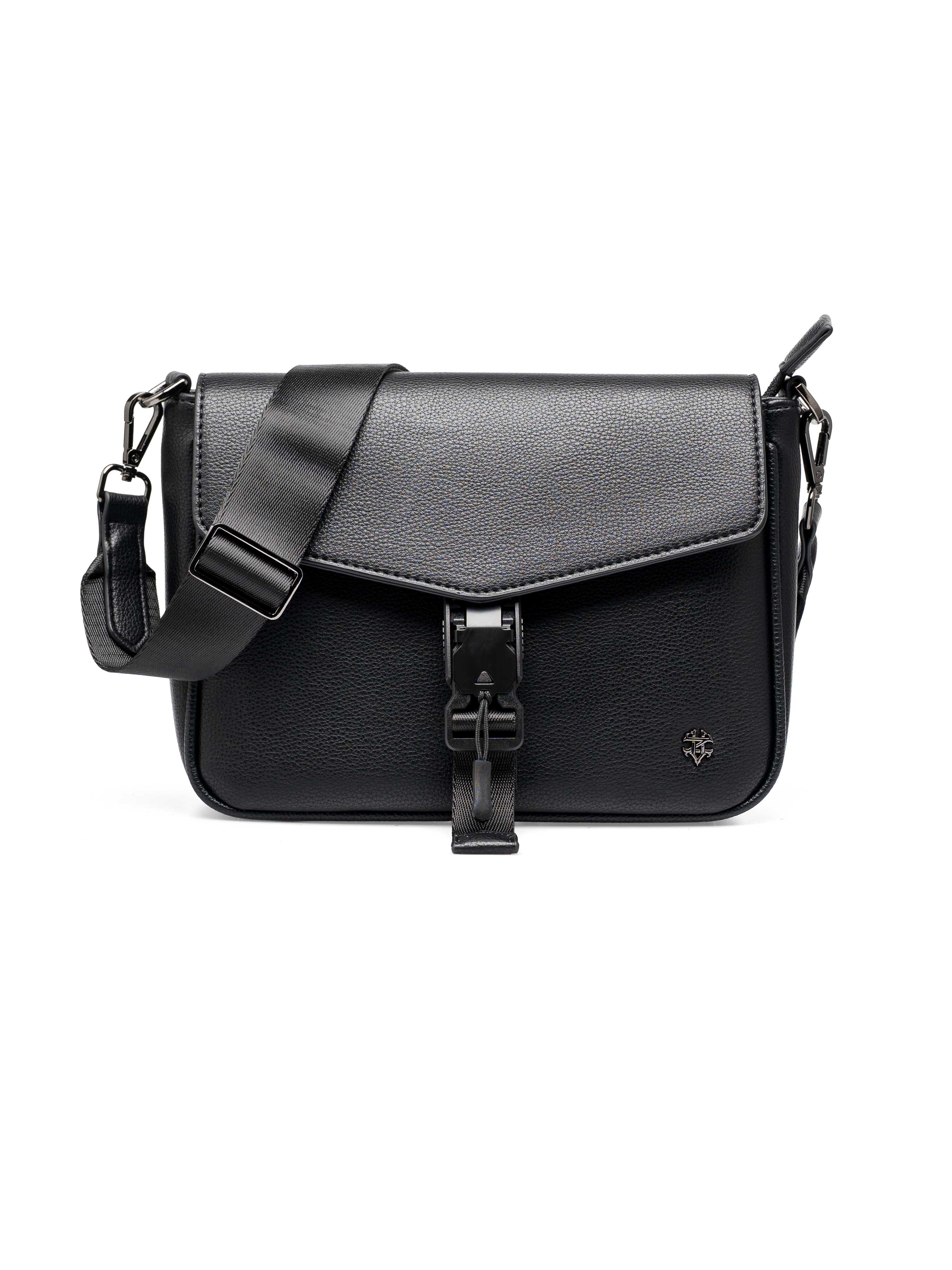 FiorenzoCrossbodyBagBlackLeather1 - Zeve