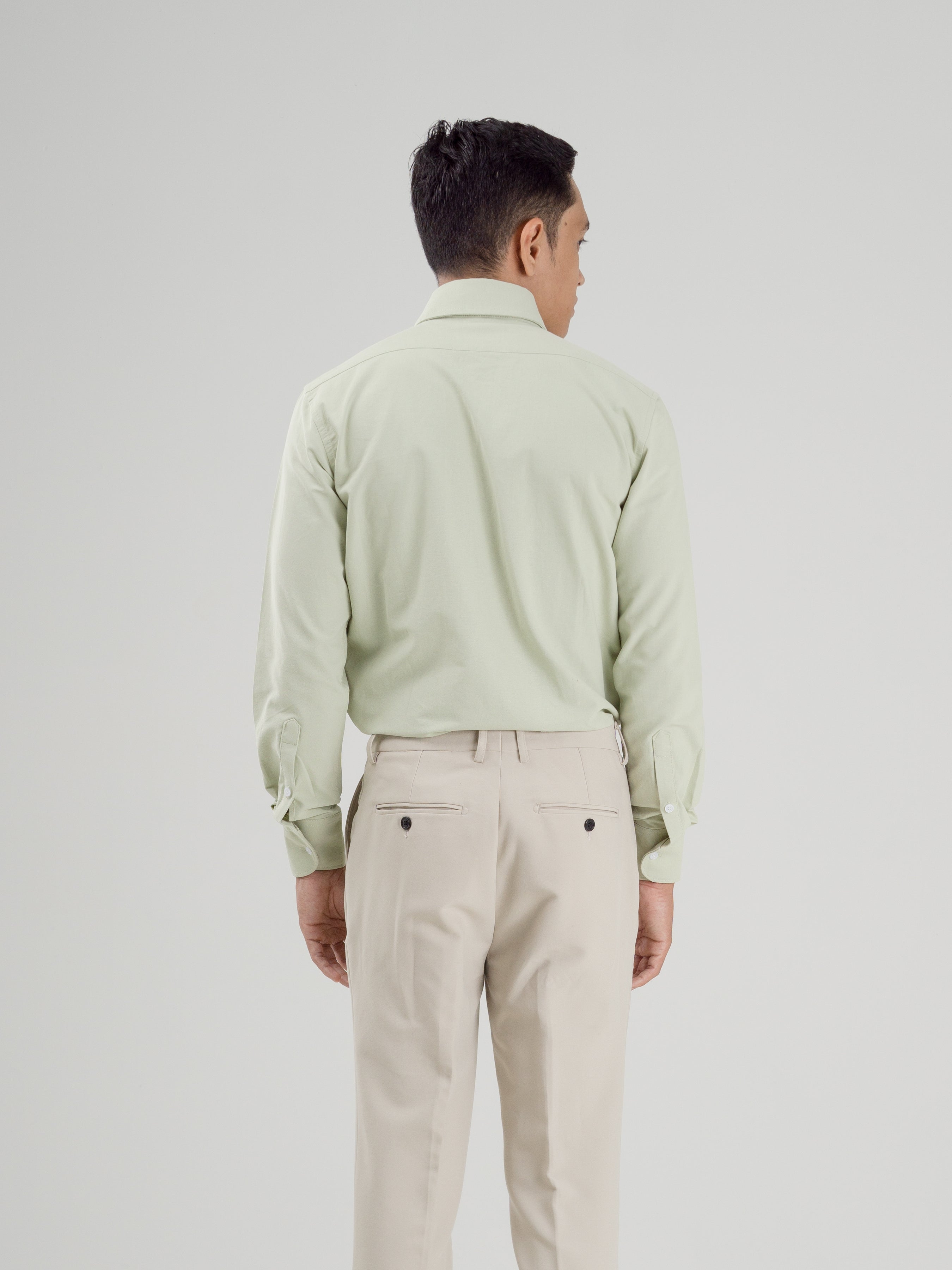 Formal-Shirt-Mint-Green-Oxford-Button-Down-Collar_03 - Zeve