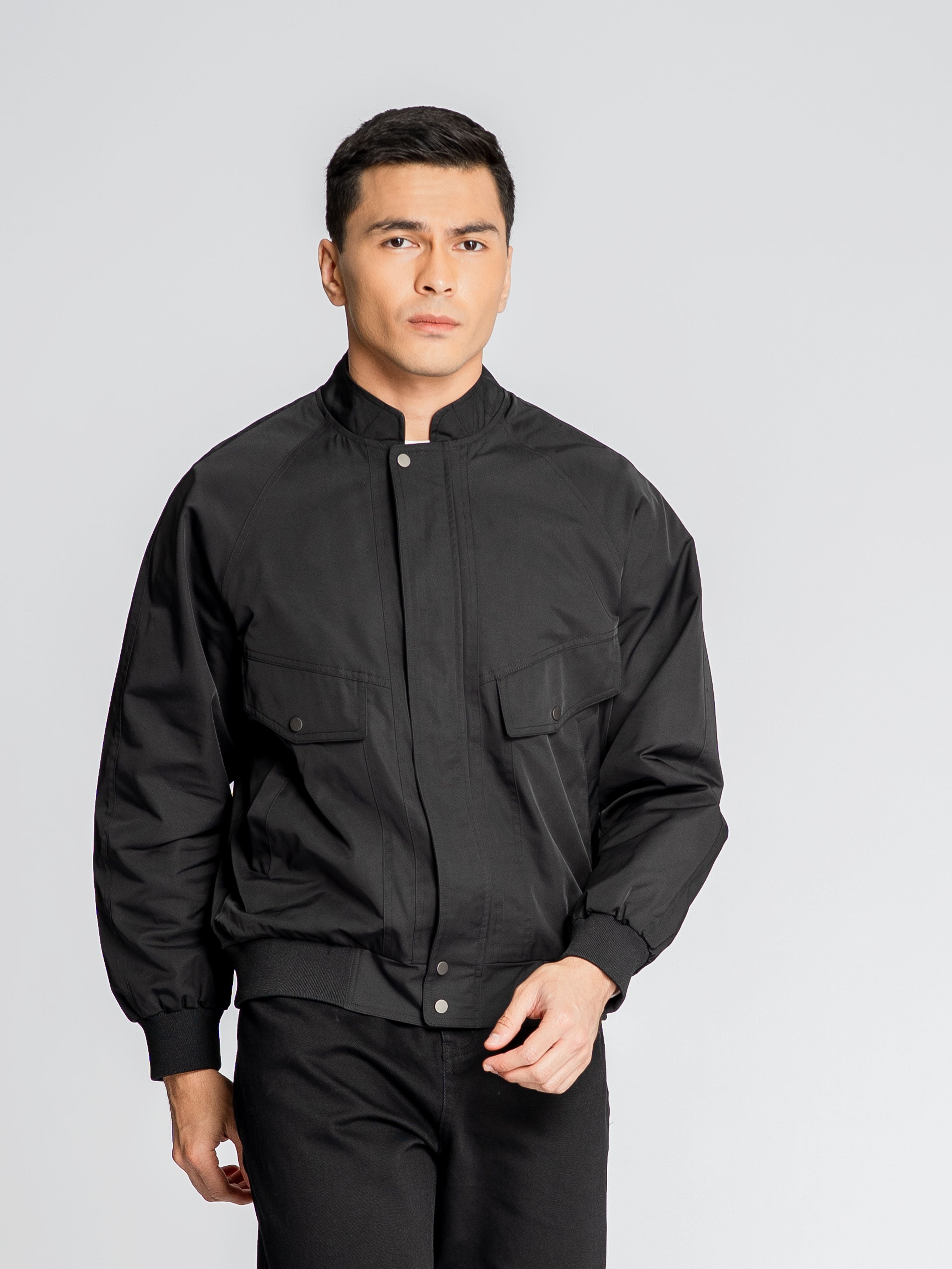 Fortis Bomber Jacket - Black
