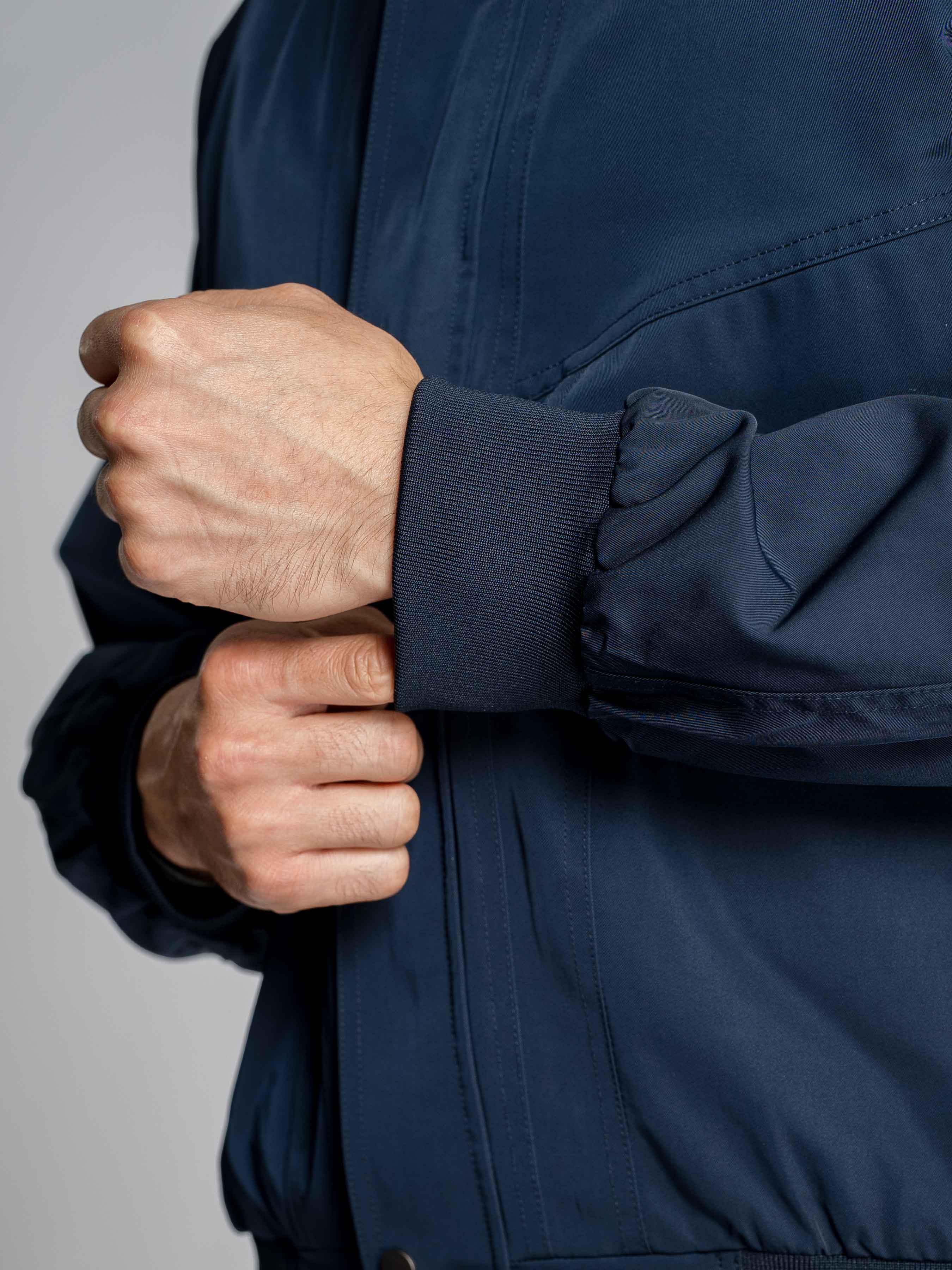 Fortis Bomber Jacket - Dark Blue