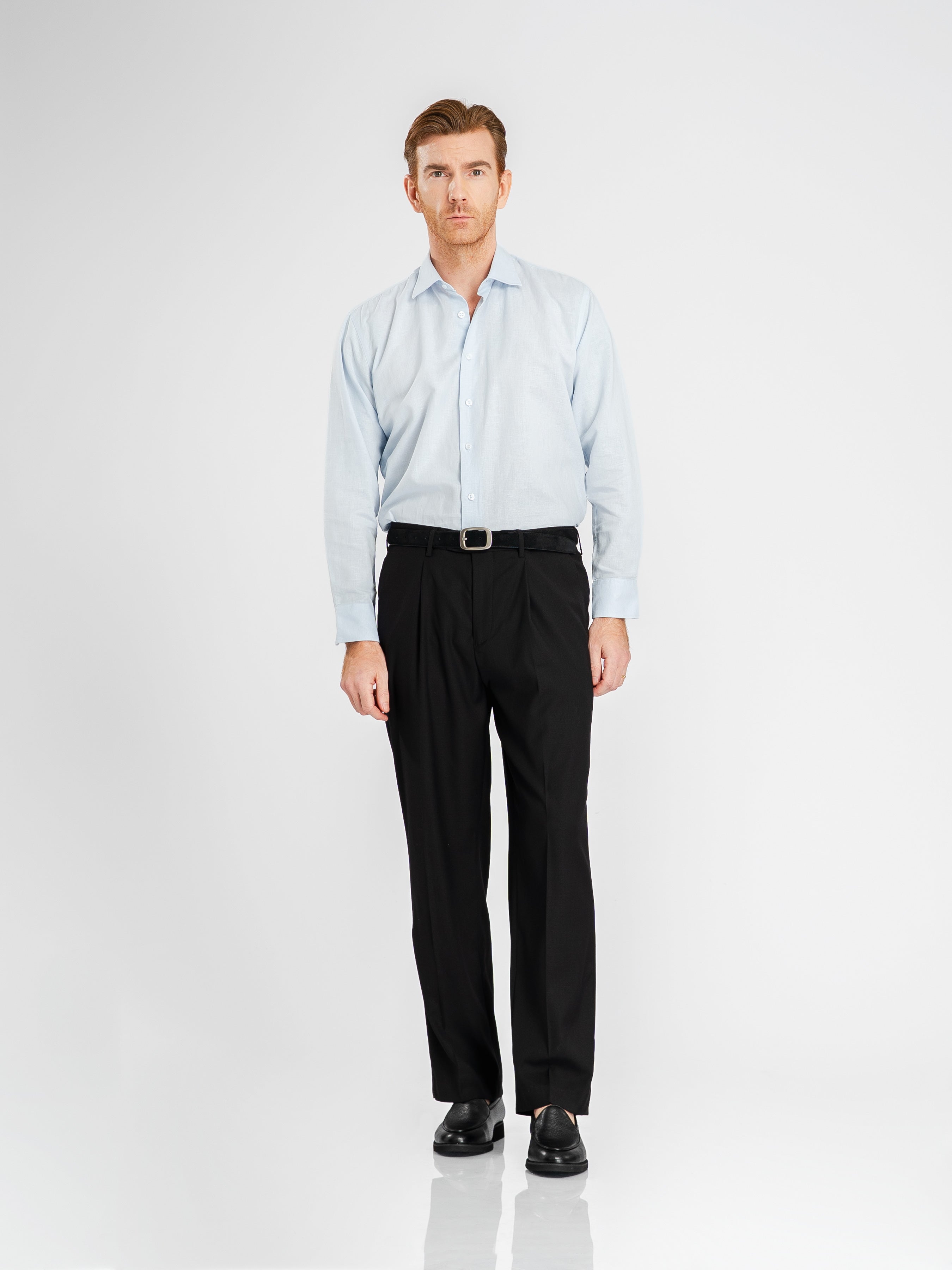 FrancoLinenShirtLightBlueWindsorCollar3 - Zeve