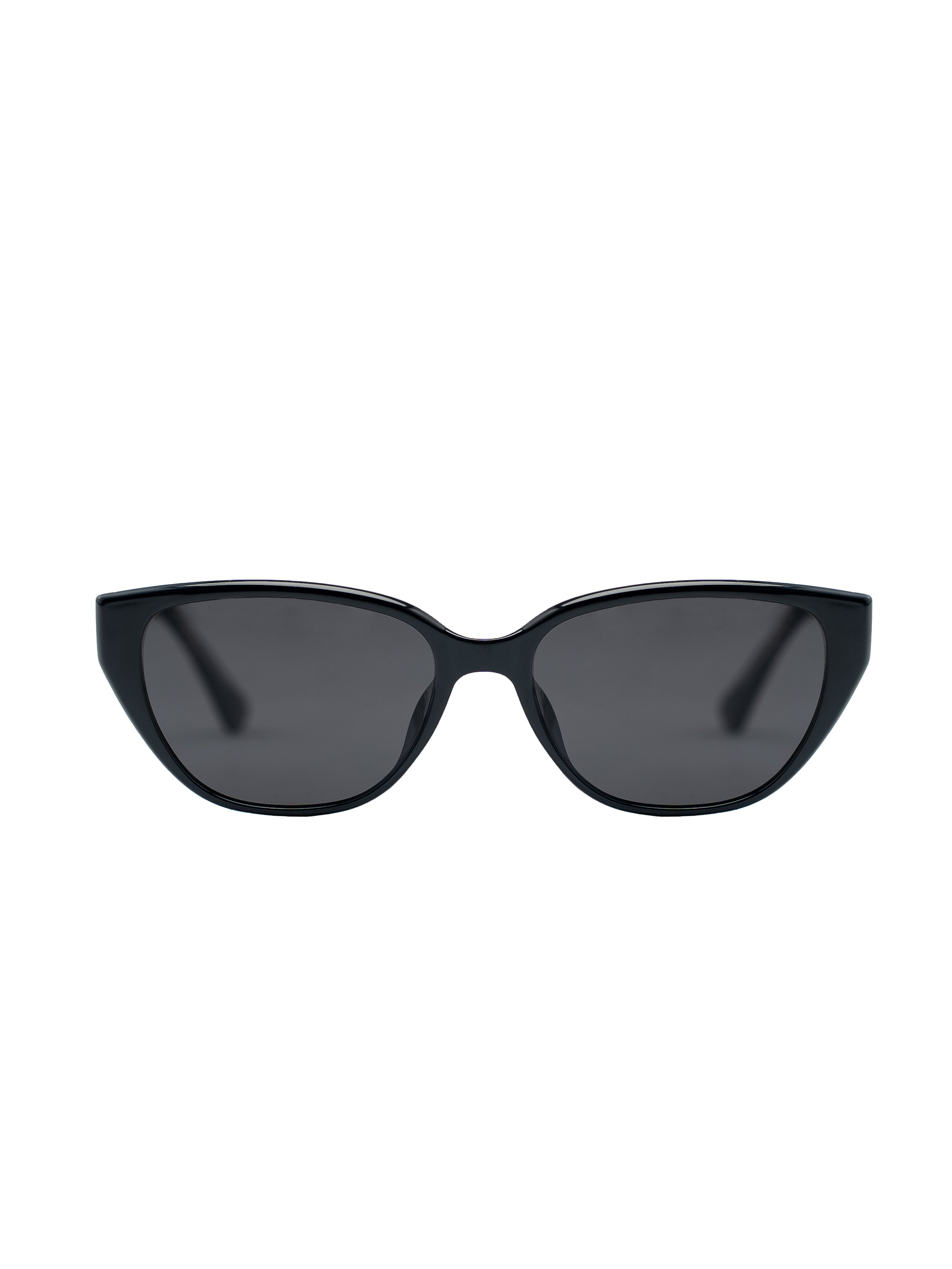 FrontHeraSunglassesBlackGrey - Zeve