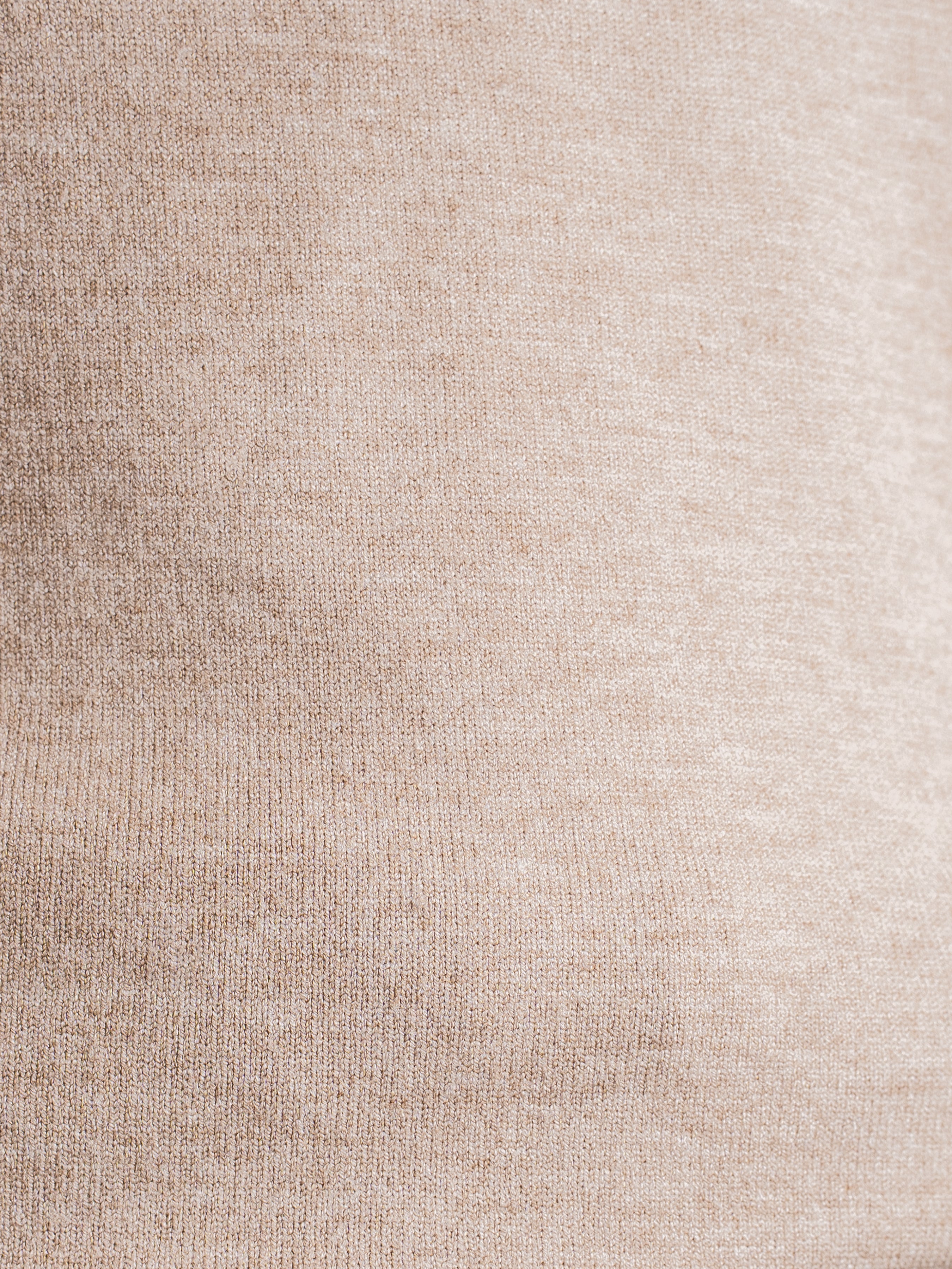 High Neck Sweater - Beige