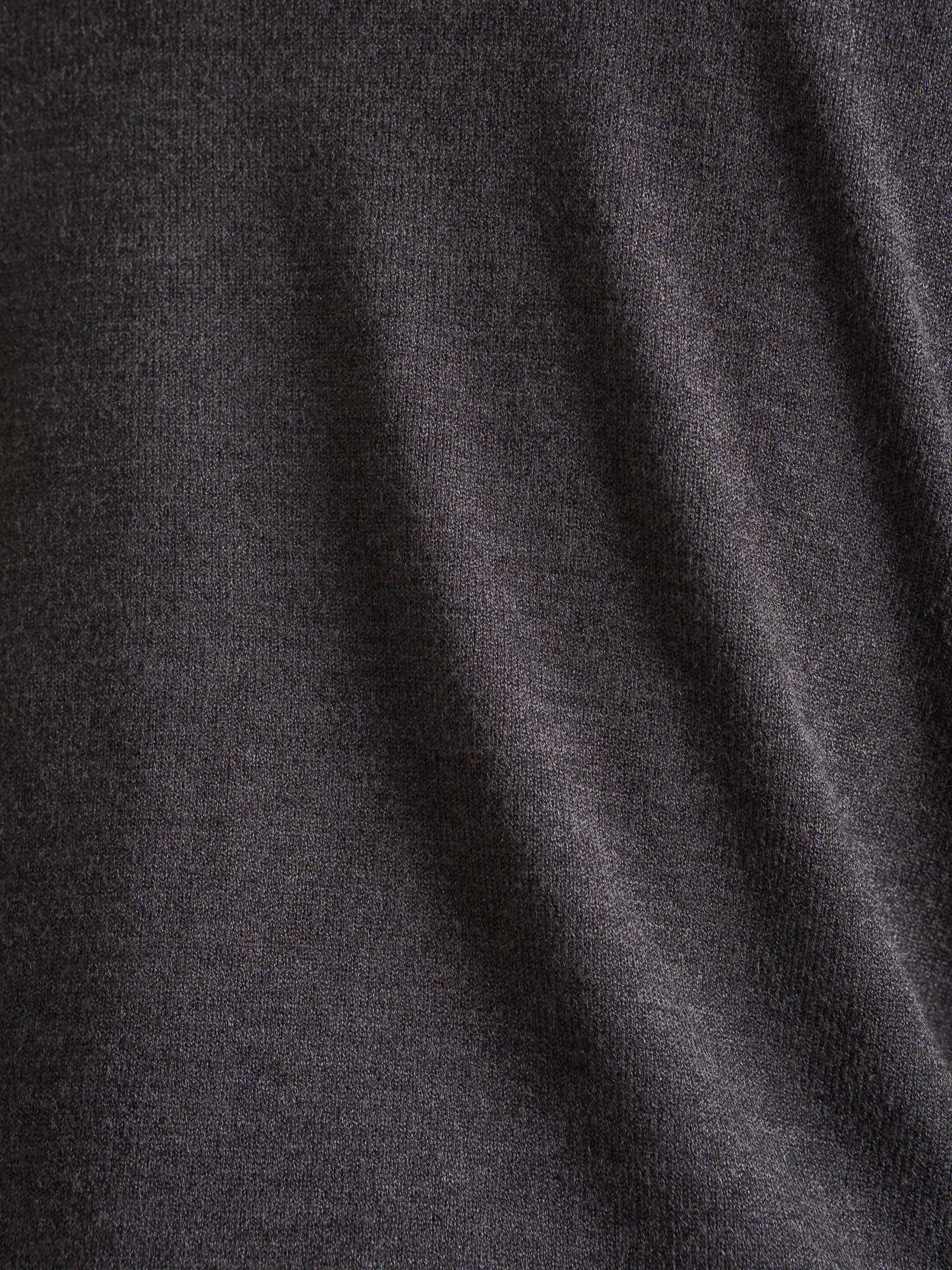 High Neck Sweater - Dark Grey