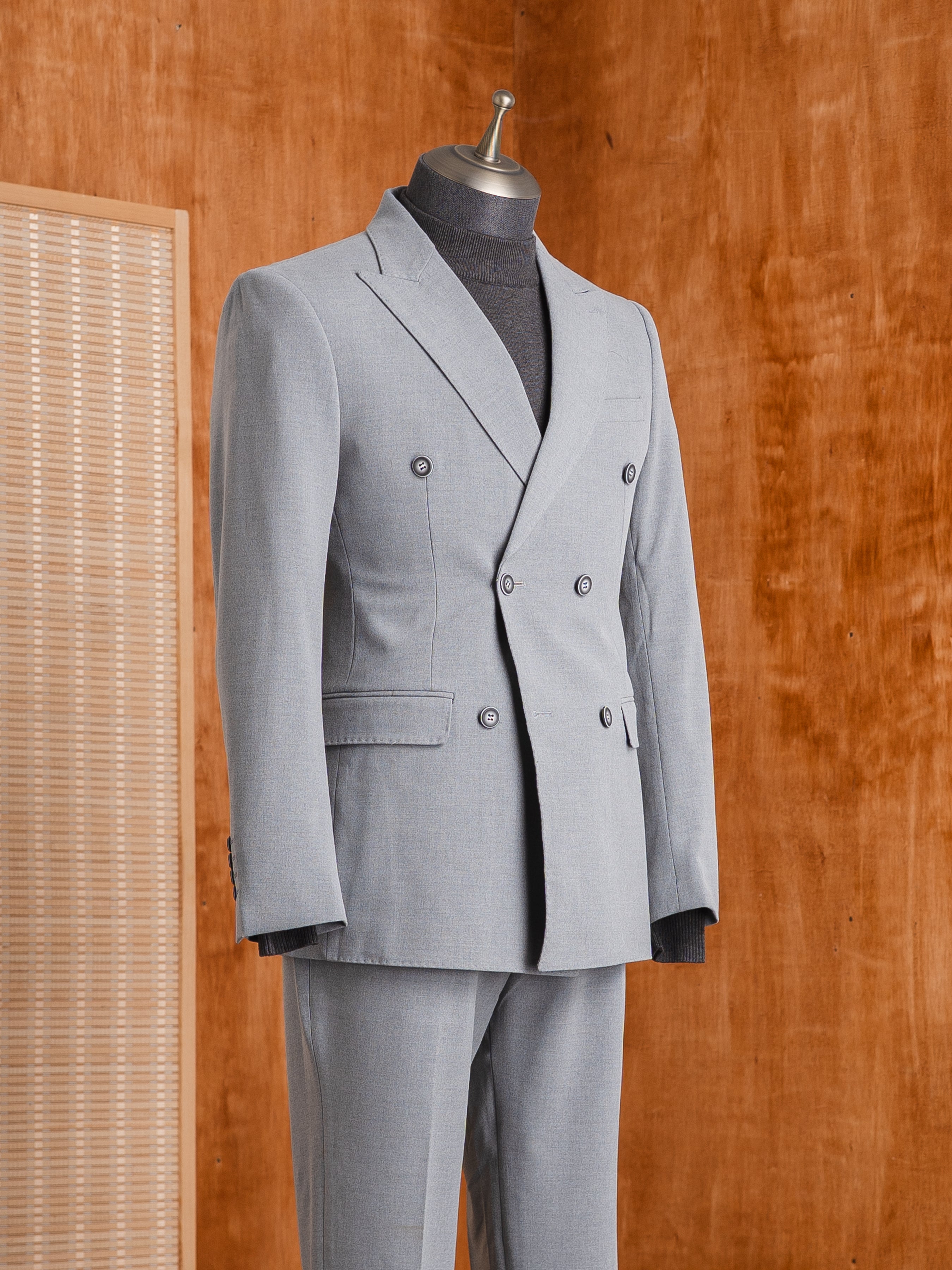 High Neck Sweater - Dark Grey