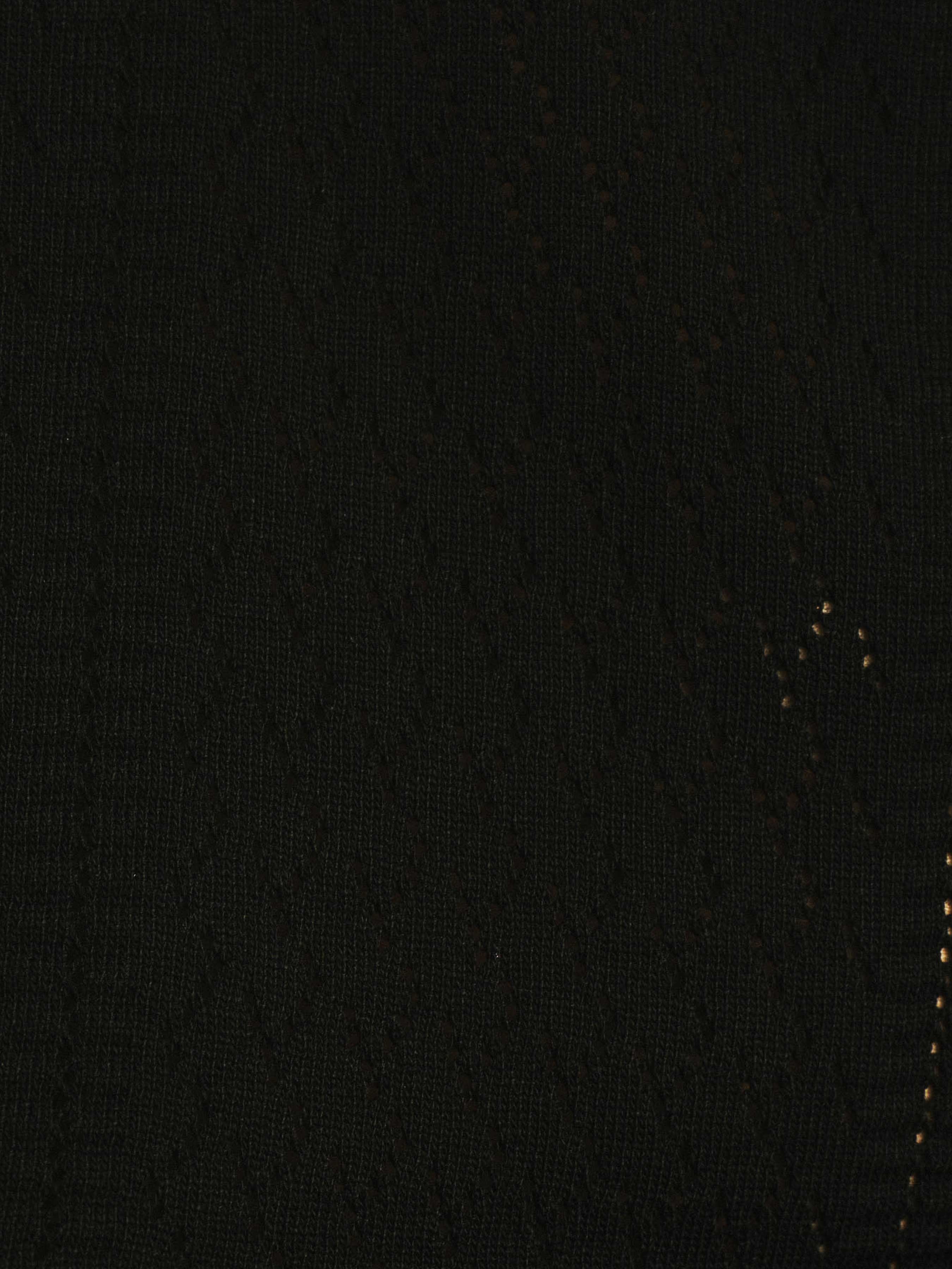 Kael Knit Polo Tee - Black