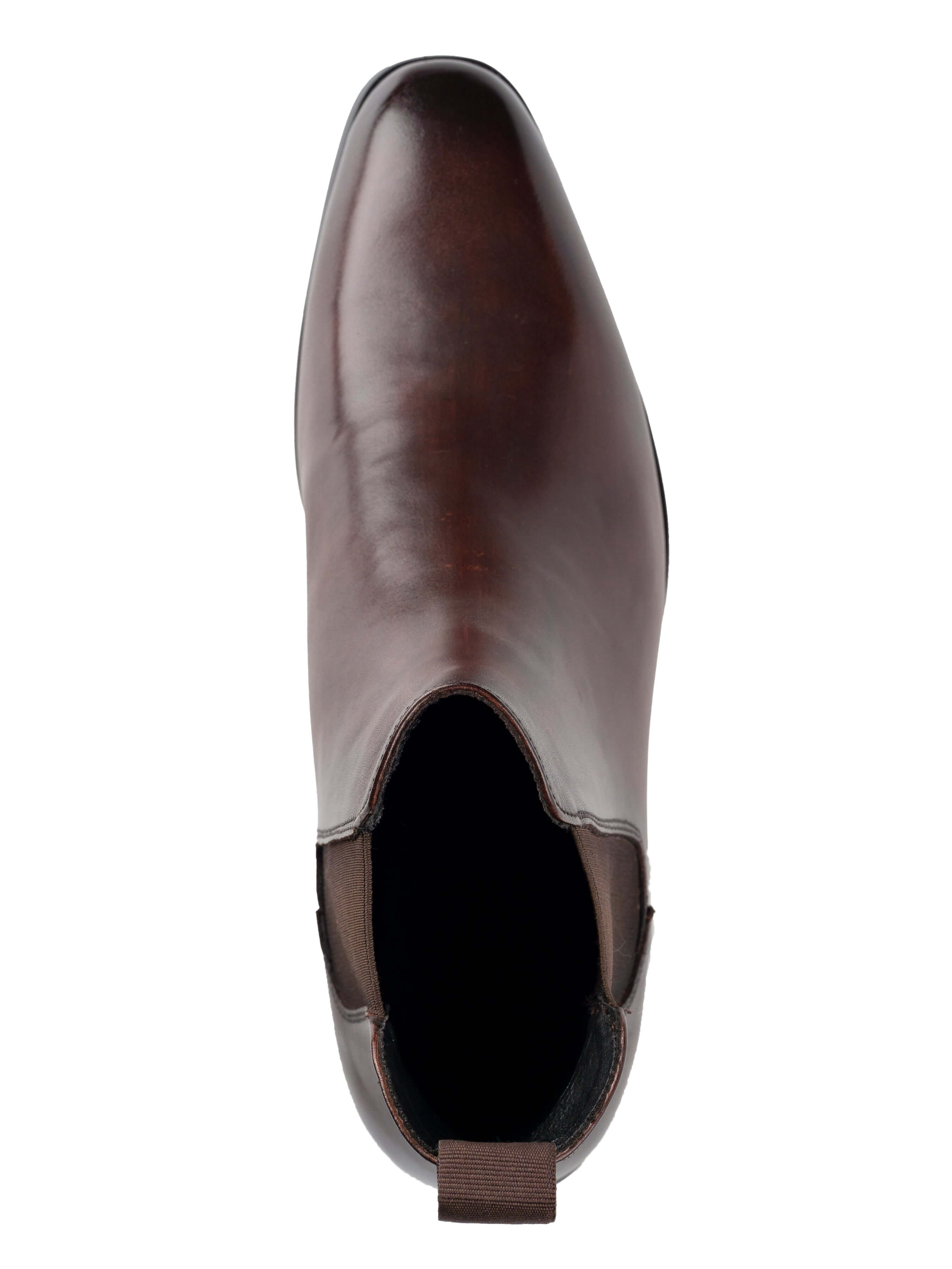 Louis Chelsea Boots - Coffee (Hand Painted Patina)