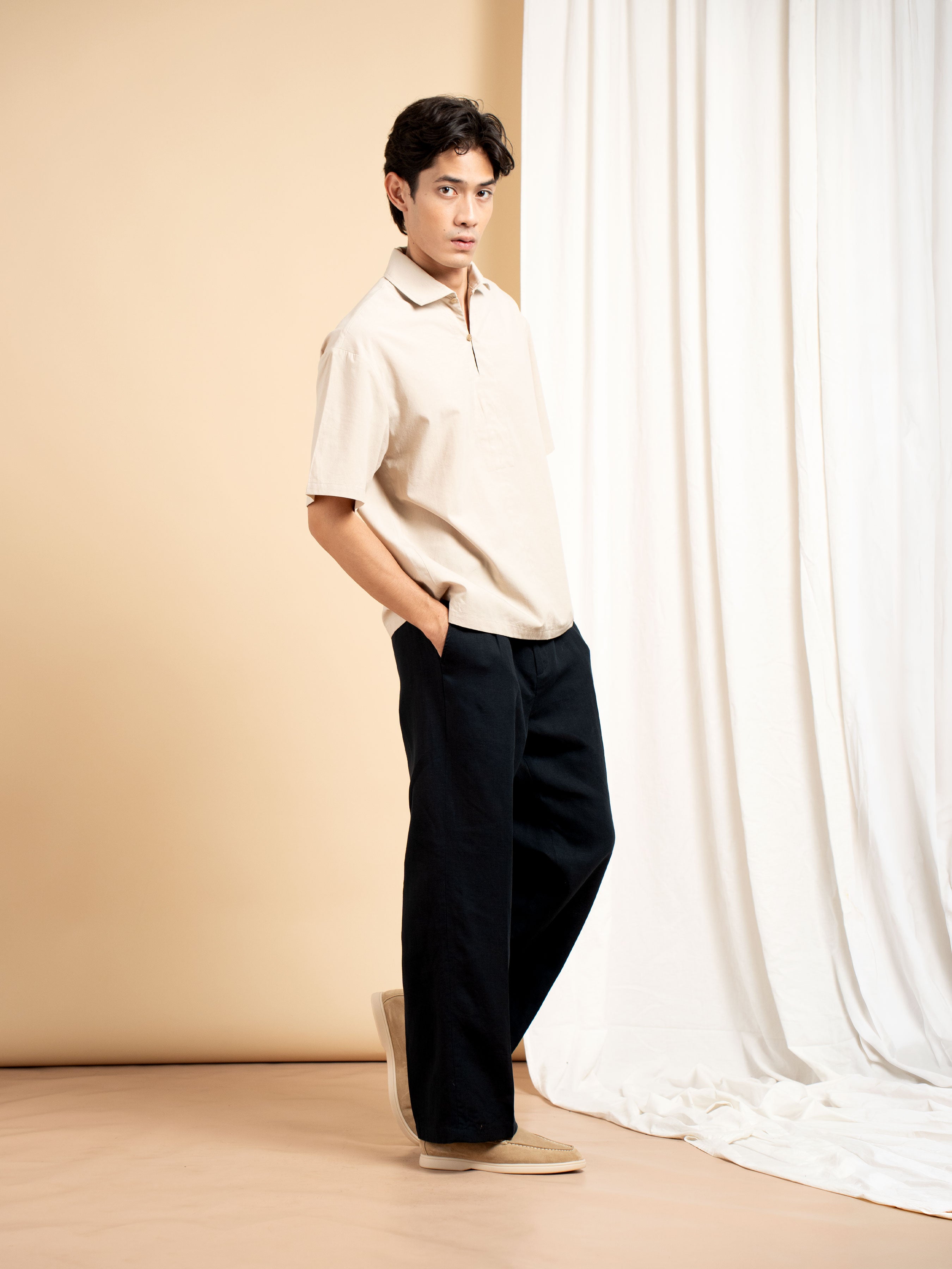 Lucan Shirt - Beige