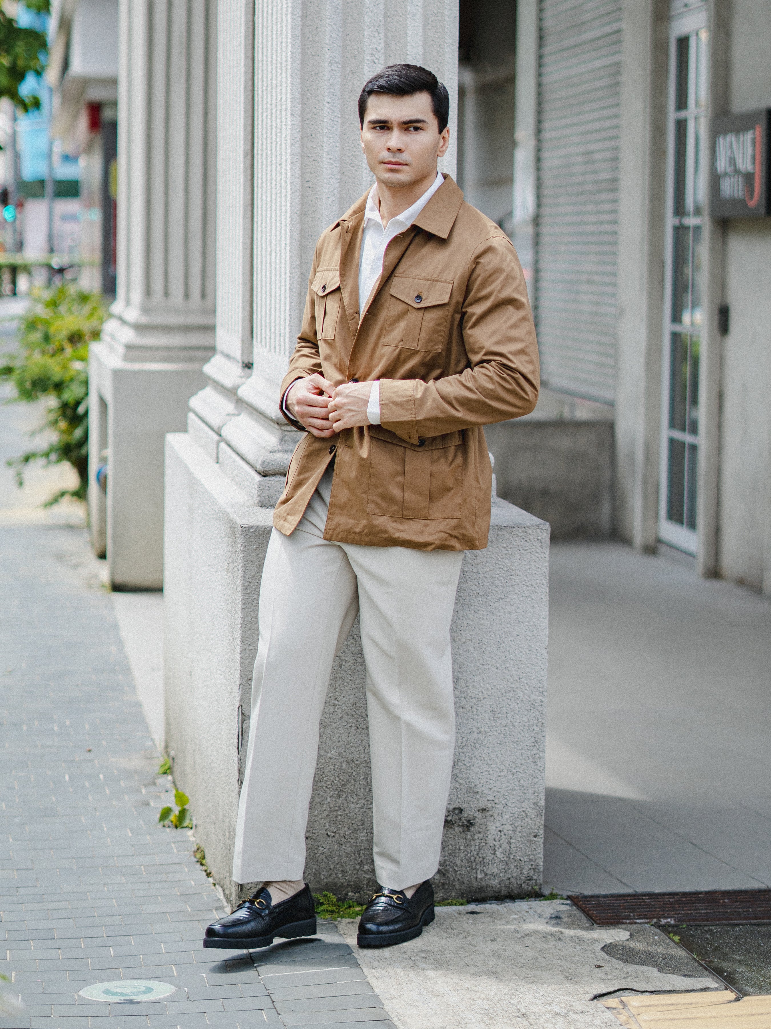 Maison Horsebit Loafer - Black Croco Leather (Eva Combat)