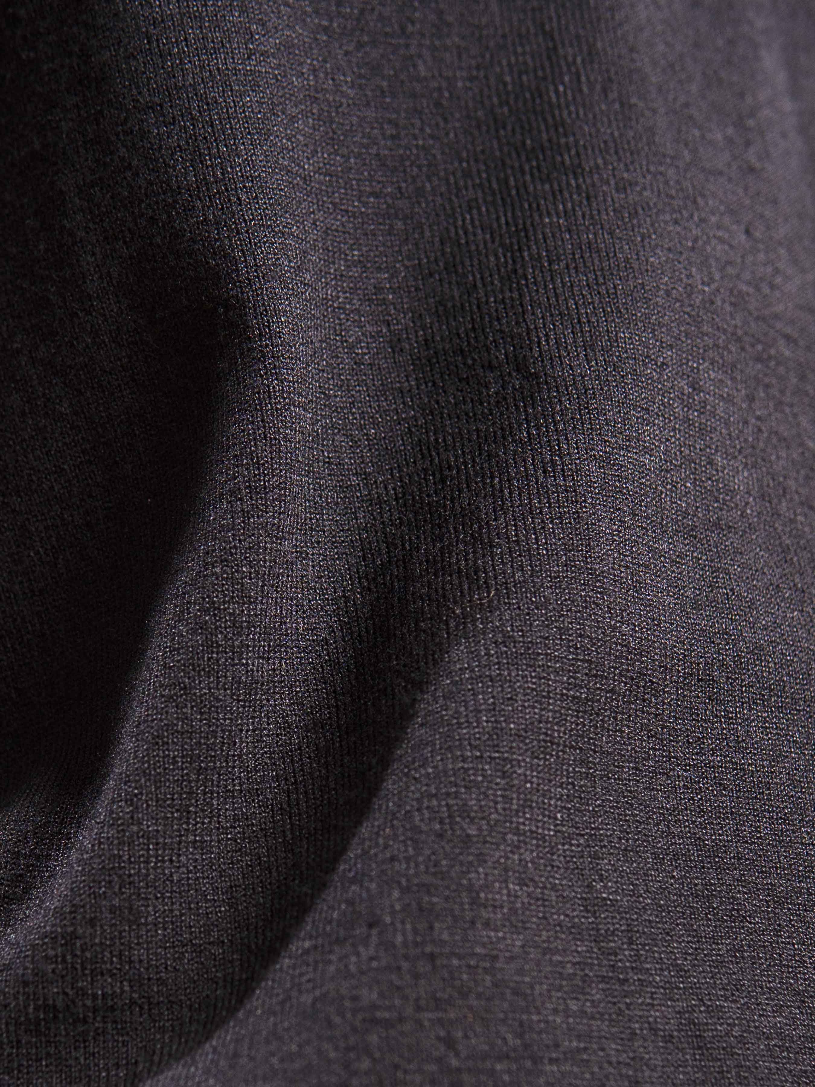 Milano Knit - Black Quarter-Zip