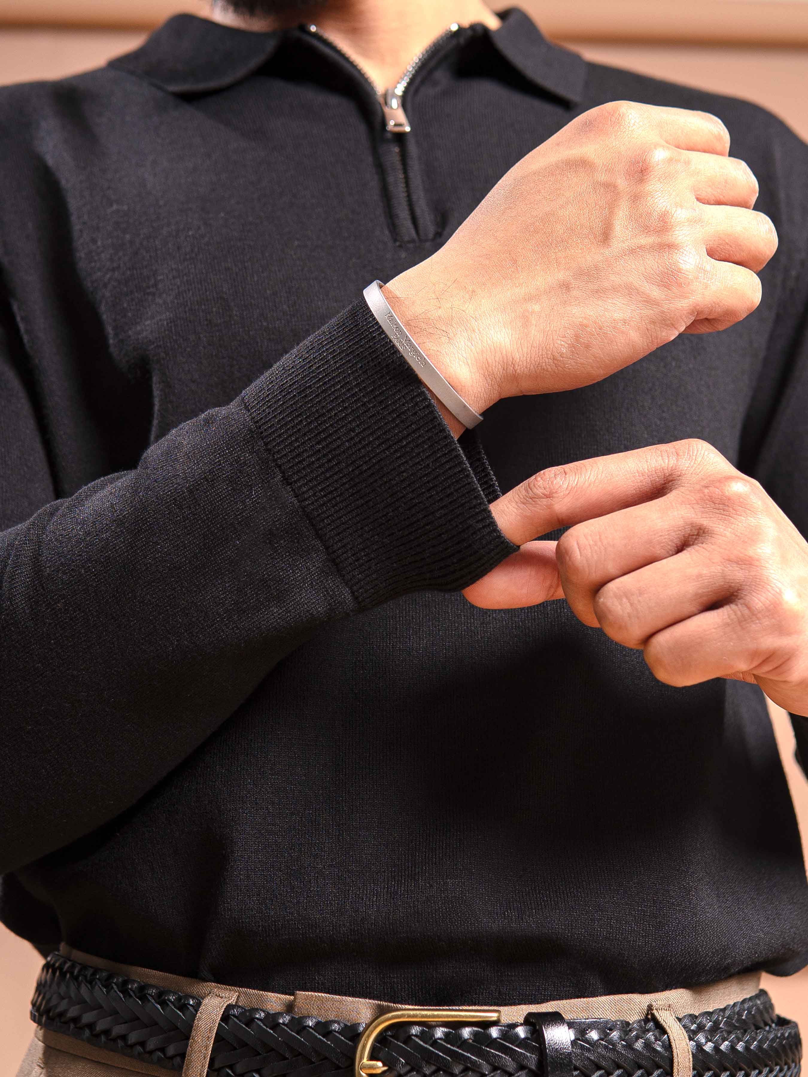 Milano Knit - Black Quarter-Zip