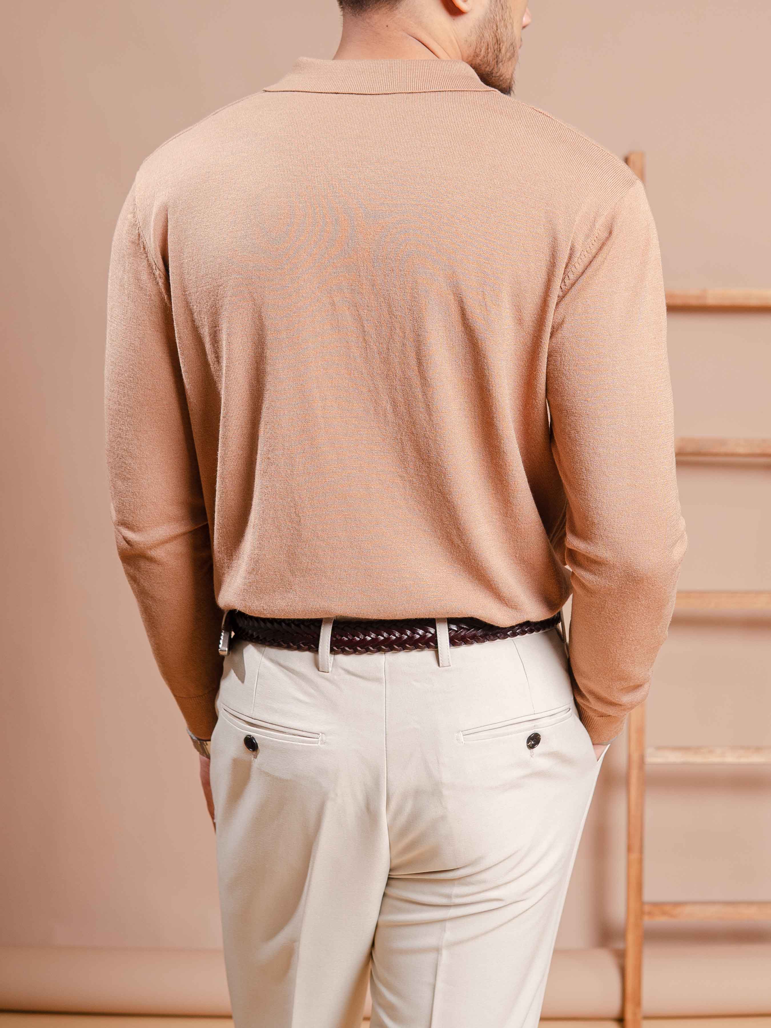 Milano Knit - Khakis Quarter-Zip