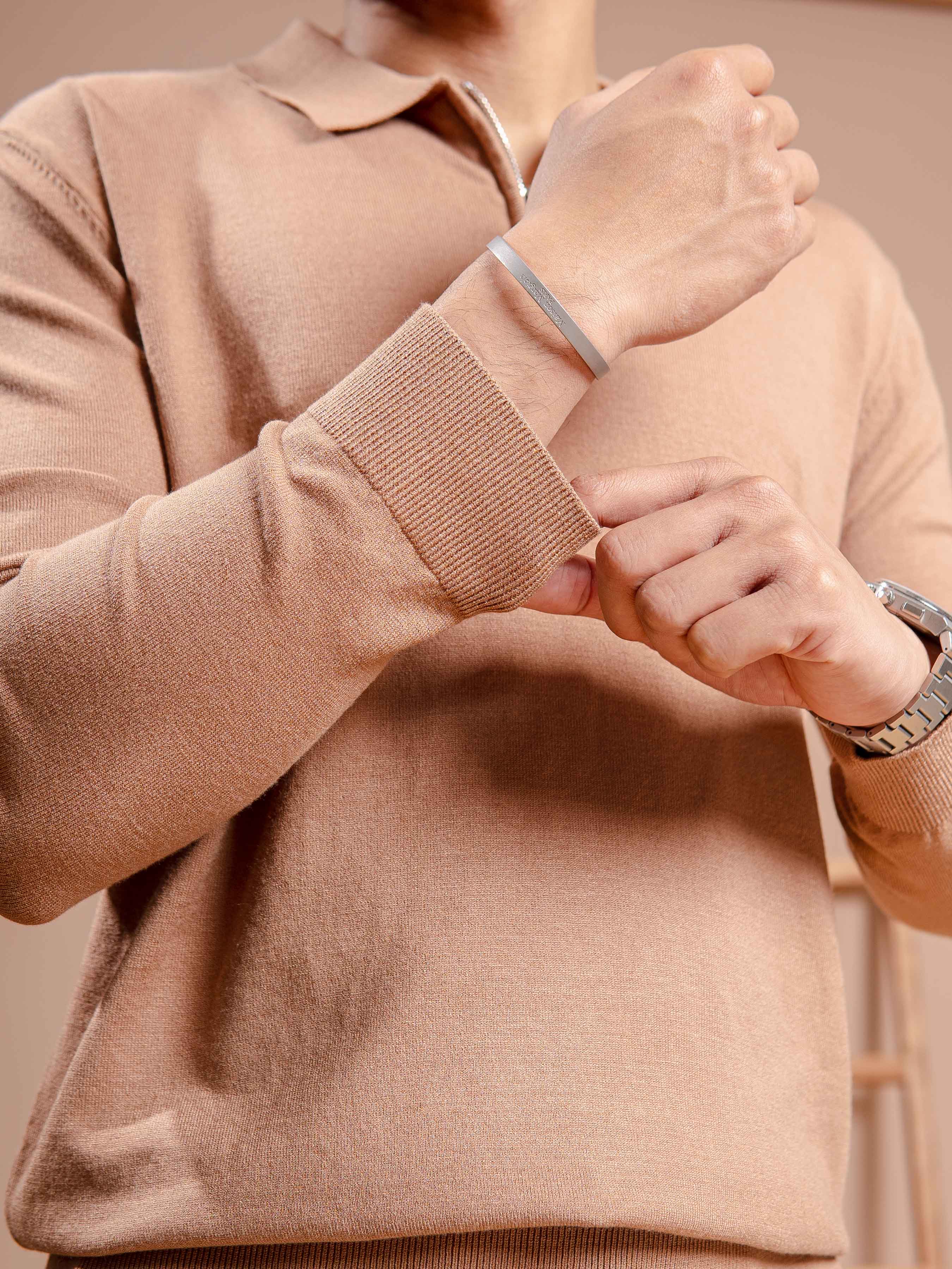 MilanoKnitKhakisQuarter-Zip9 - Zeve