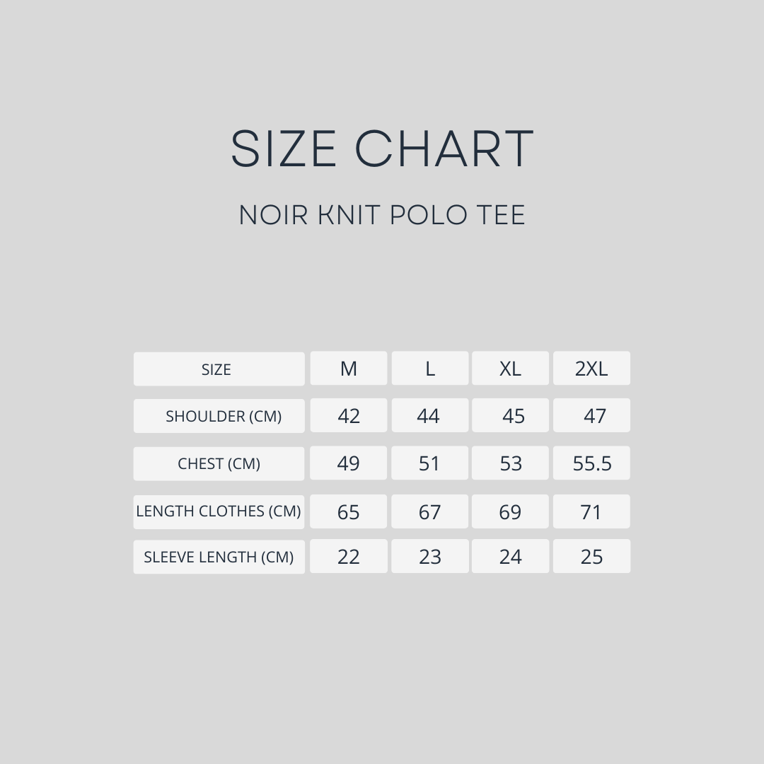 Noir Knit Polo Tee - Green